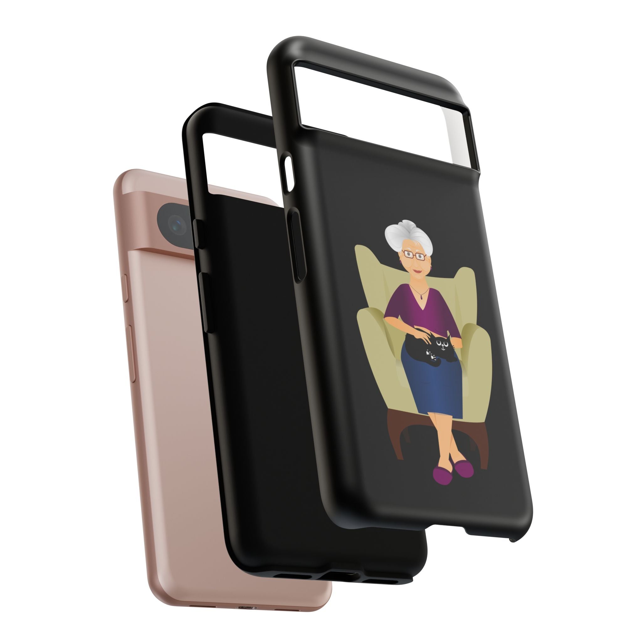 Grandma Phone Case, Tough Phone Cover for Grandparents, Durable Case for Seniors, Unique Gift for Grandmother, Personalized Tech Accessory