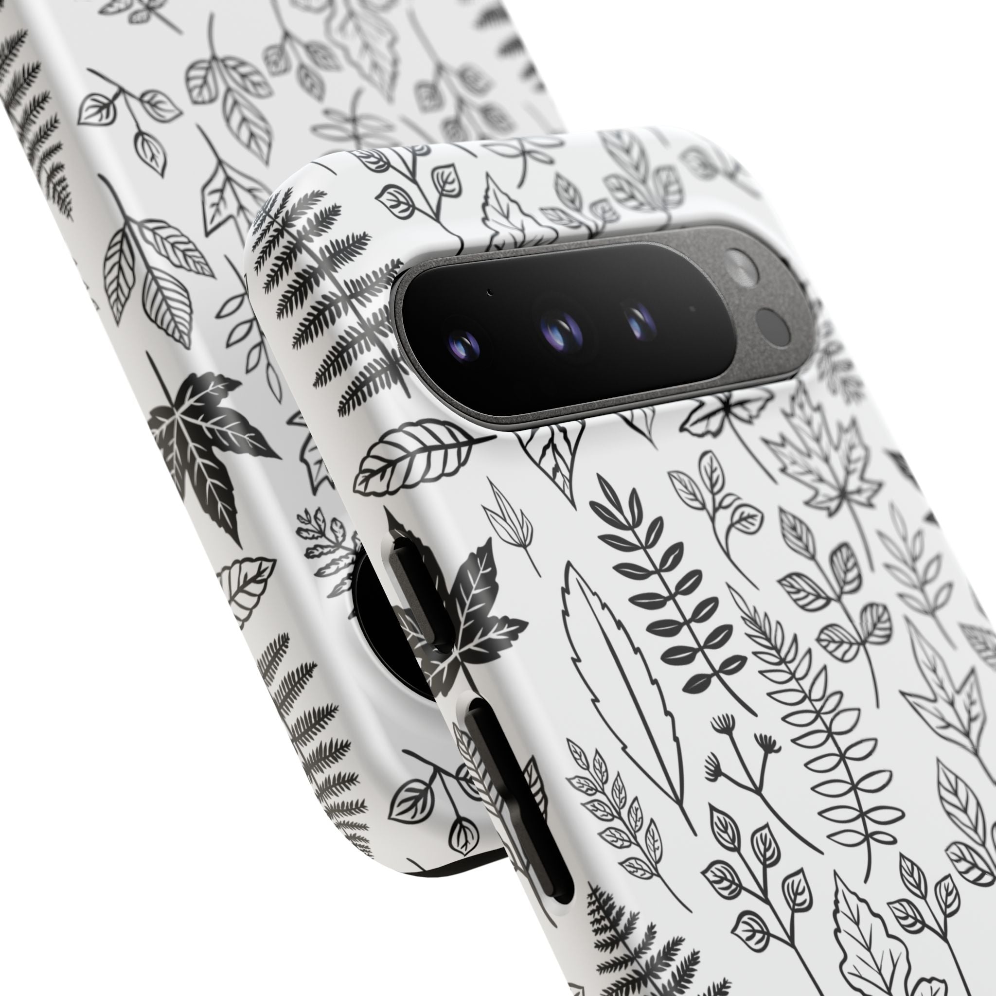 Stylish Phone Case for Nature Lovers, Botanical Design, Gift for Her, Fall Accessories, Customizable Tech Gear