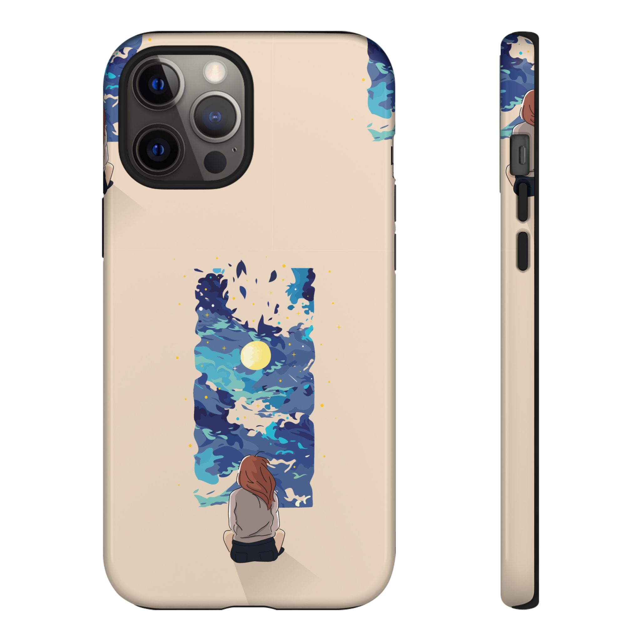 Artistic Phone Case – Expressive Protective Cover, Unique Gift for Her, Birthday Present, Eco-Friendly Mobile Accessory, Smartphone Case