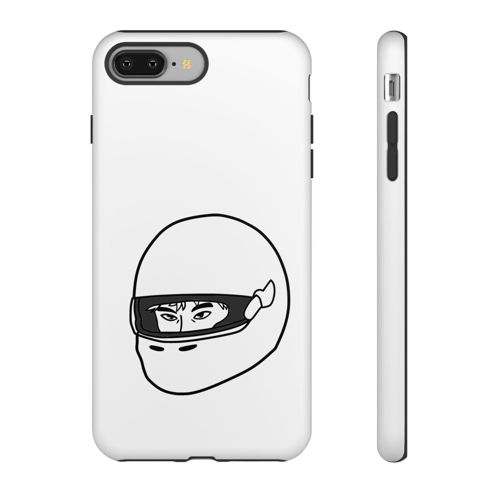 Stylish Phone Case with Racing Helmet Design | Tough Cases | Unique Gift, Motorcycle Enthusiast, Race Lover, Custom Accessory, Everyday Use