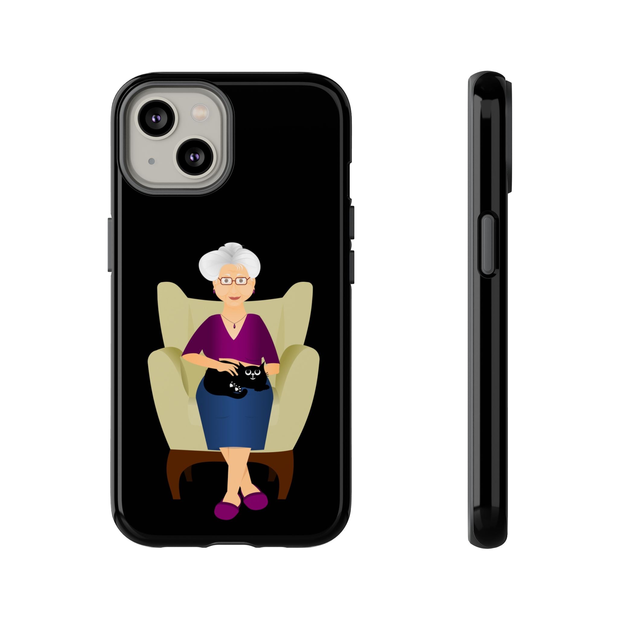 Grandma Phone Case, Tough Phone Cover for Grandparents, Durable Case for Seniors, Unique Gift for Grandmother, Personalized Tech Accessory