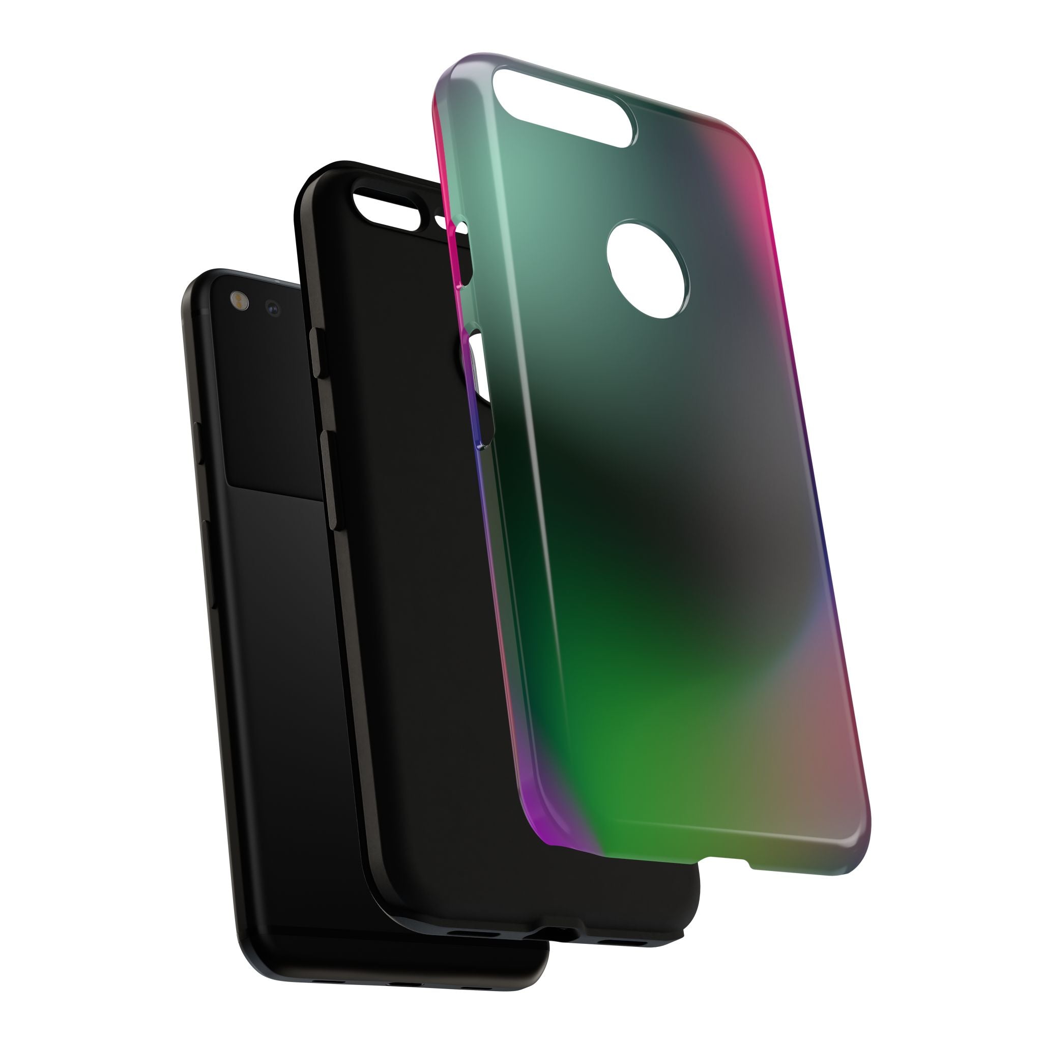 Colorful Phone Case, Tough Phone Cover, Vibrant Smart Device Protector, Modern Tech Accessory, Unique Gift for Phone Lovers