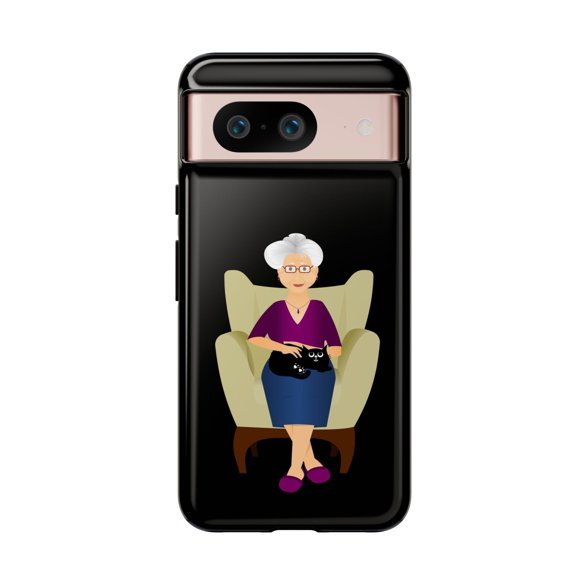 Grandma Phone Case, Tough Phone Cover for Grandparents, Durable Case for Seniors, Unique Gift for Grandmother, Personalized Tech Accessory
