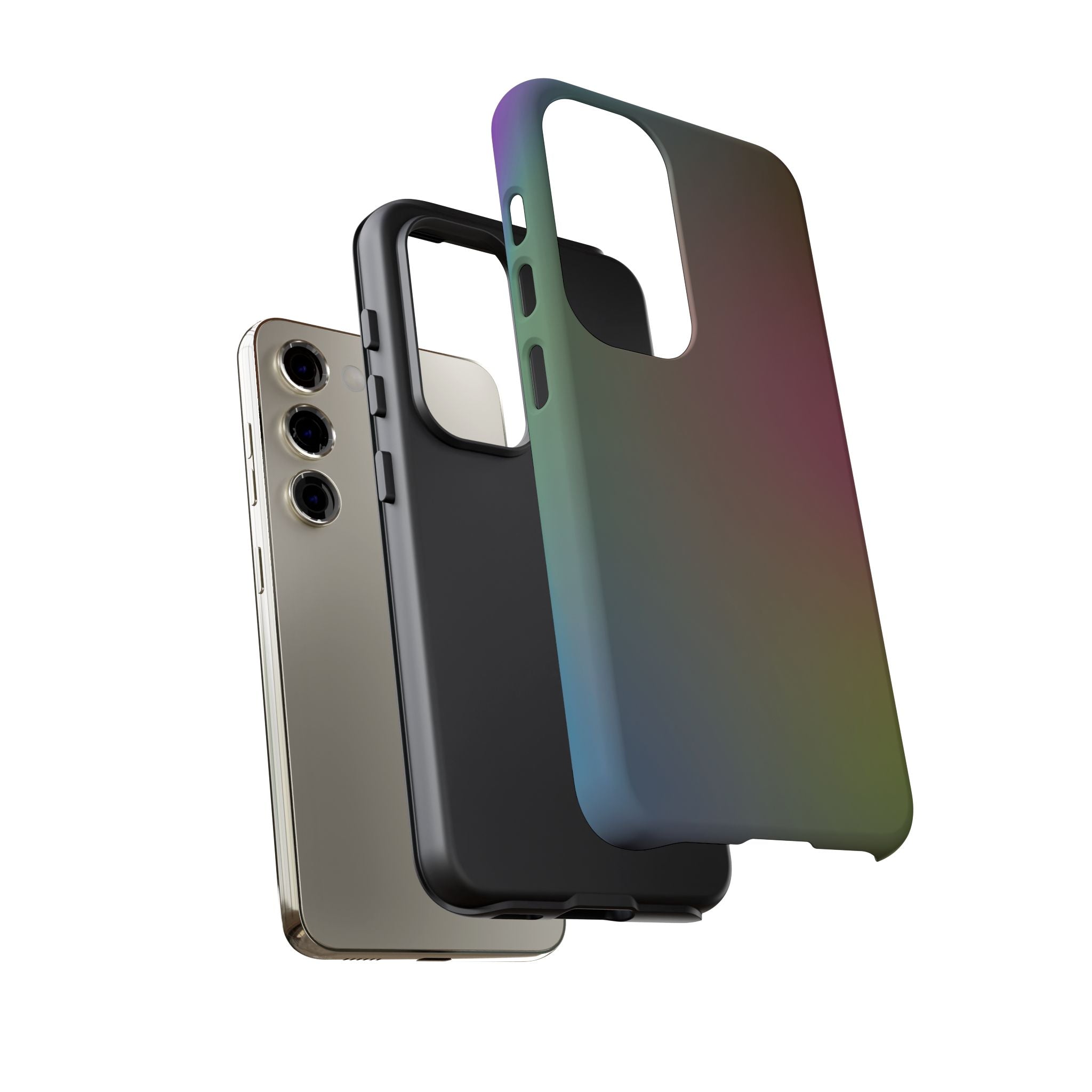 Gradient Phone Case - Protective Cover for iPhone, Stylish Mobile Accessory, Unique Gift for Her, Phone Protection, Trendy Phone Cases