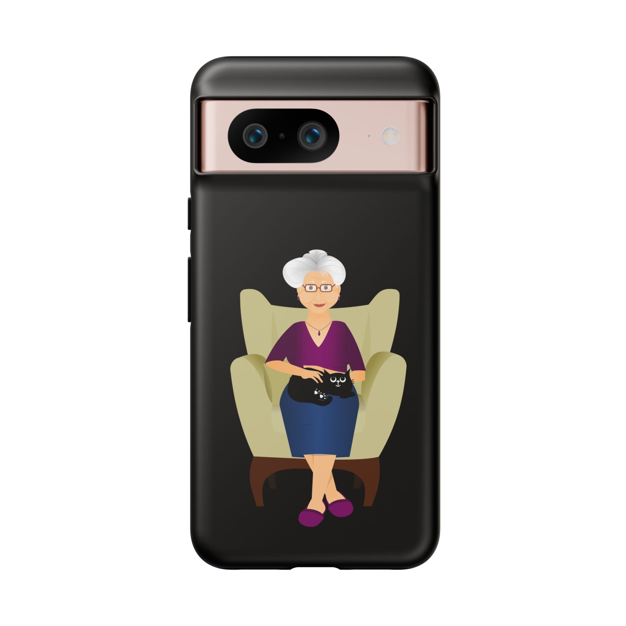 Grandma Phone Case, Tough Phone Cover for Grandparents, Durable Case for Seniors, Unique Gift for Grandmother, Personalized Tech Accessory