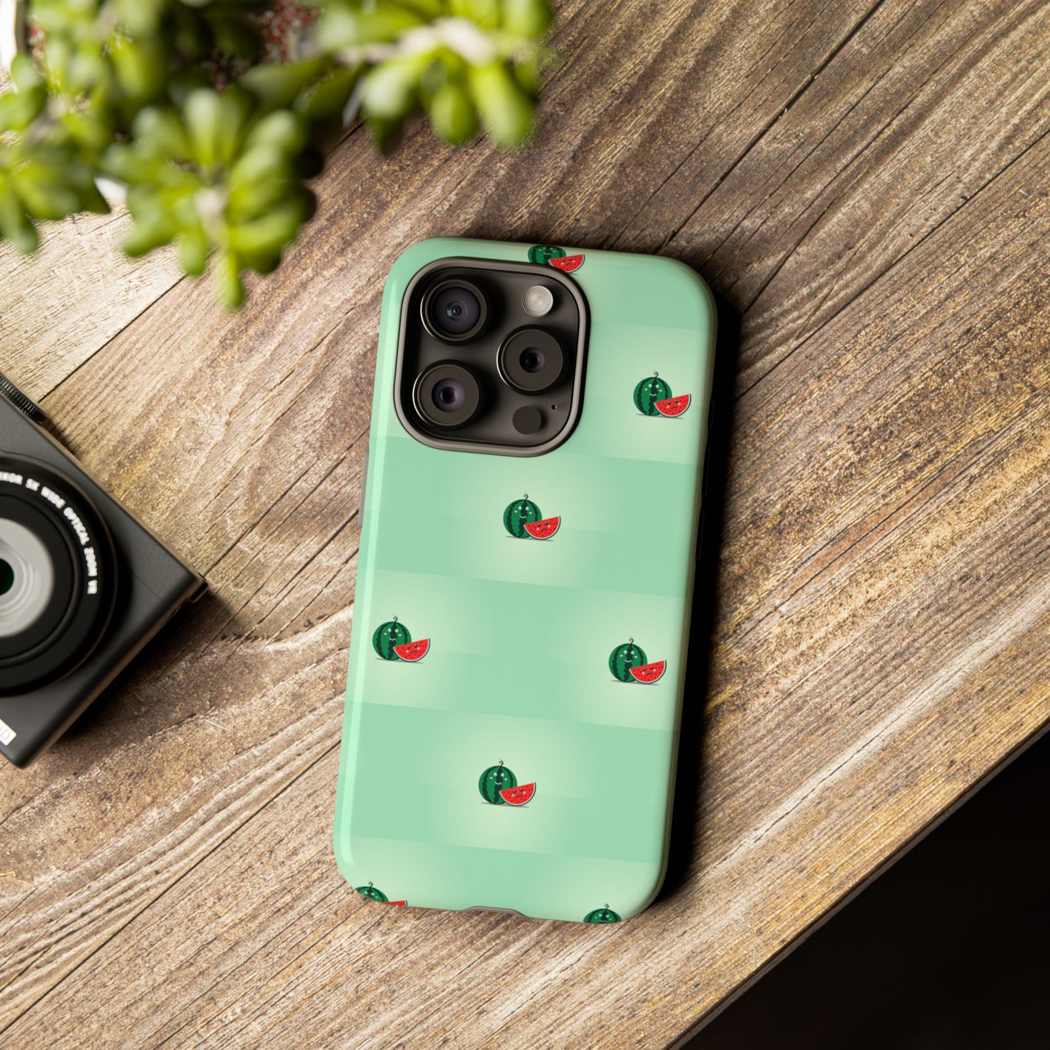 Colorful Cactus Phone Case, Fun Phone Cover, Cute Cell Phone Accessories, Unique Gifts, Summer Vibes