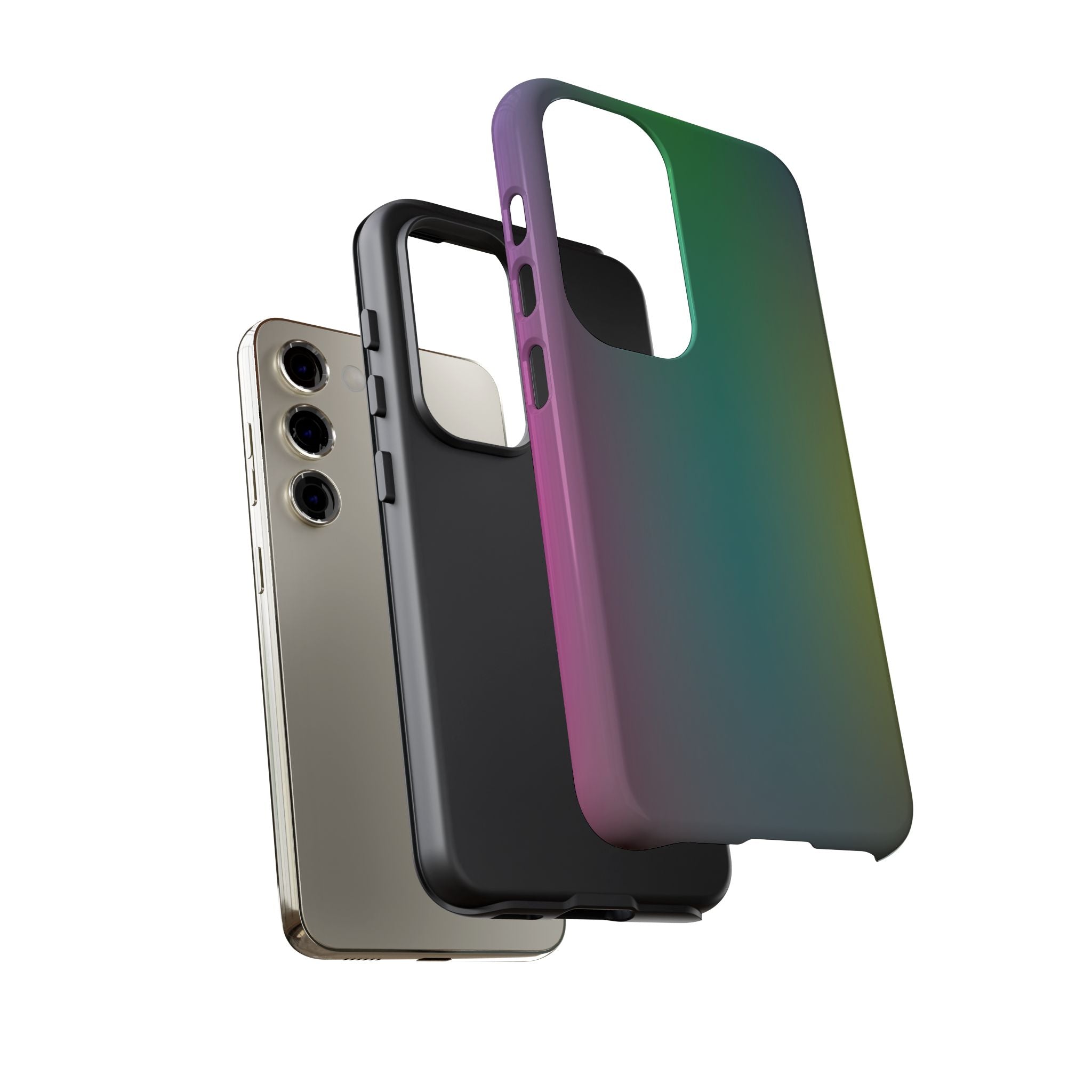 Gradient Phone Case, Tough Cases, Stylish Phone Protector, Unique Phone Cover, Gift for Tech Lovers, Colorful Phone Accessory