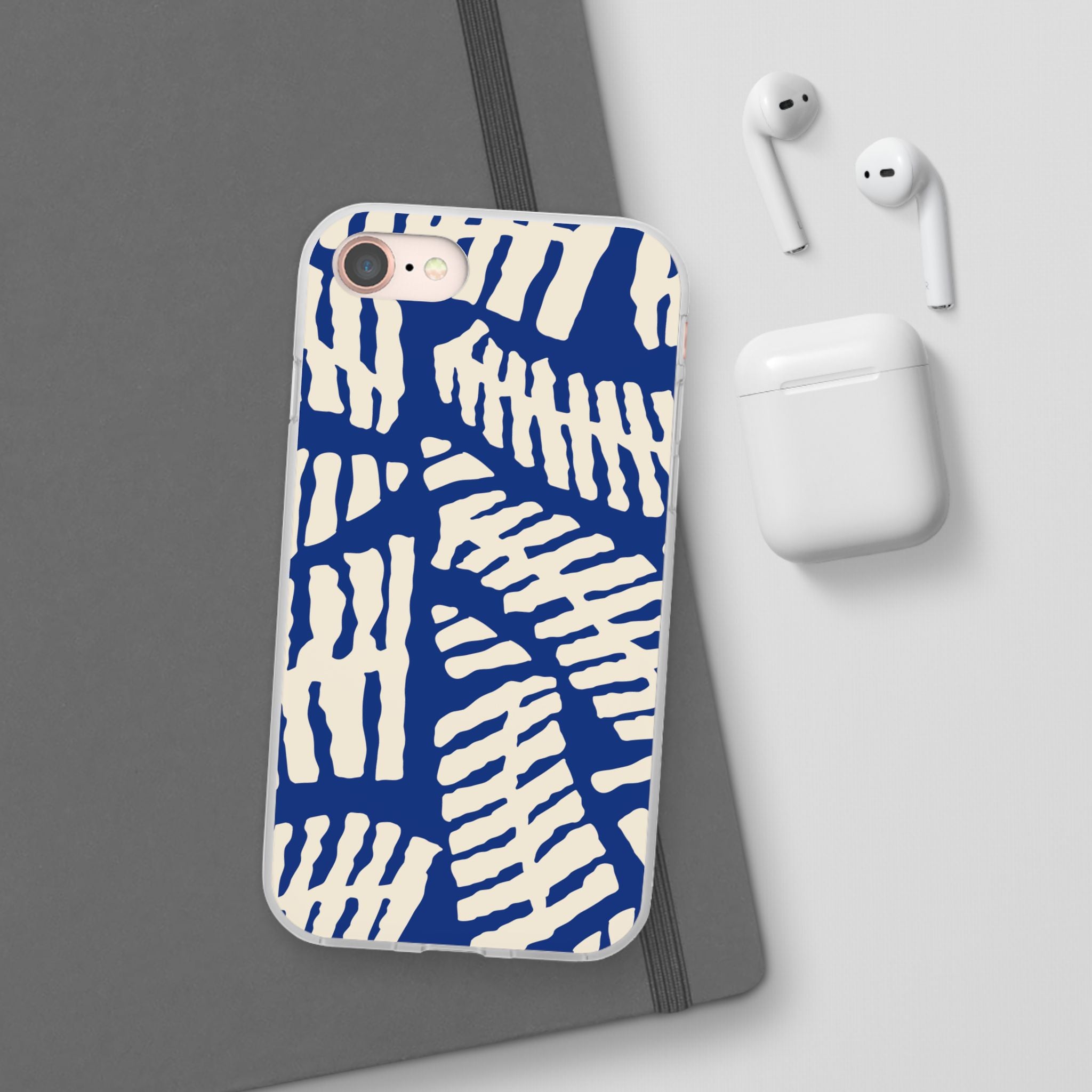 Stylish Flexi Cases for Smartphones, Artistic Phone Cover, Modern Design, Unique Gift for Her, Trendy Accessories