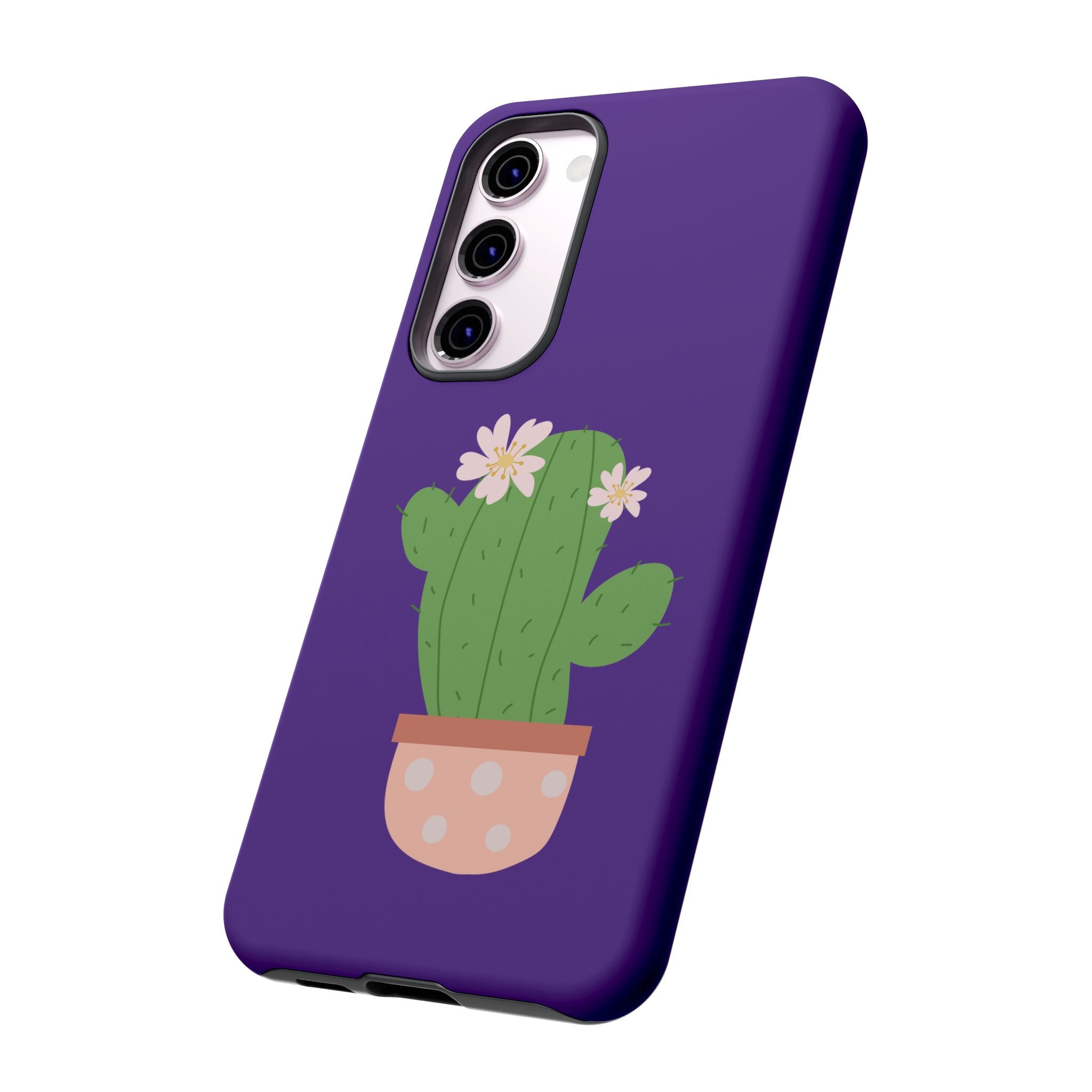 Cactus Phone Case, Tough Cases, Cute Floral, Trending Design, Unique Gift, Phone Accessories, Summer Vibe, Nature Lover