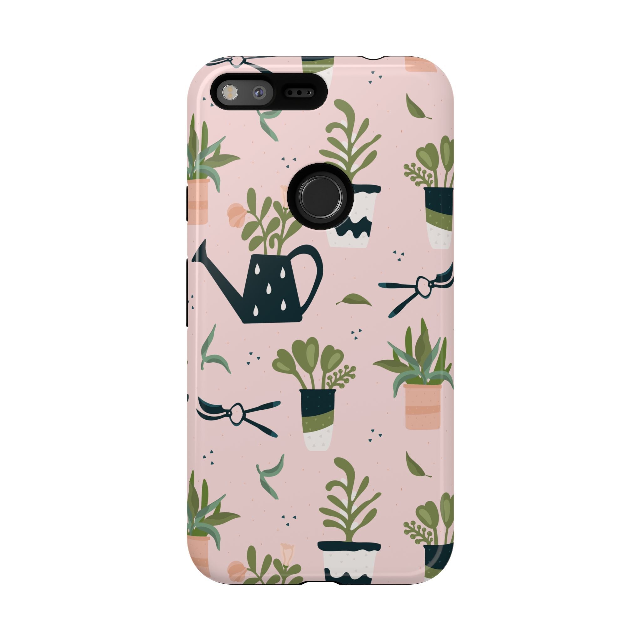 Floral Phone Case, Cute Plant Lover Case, Gift for Gardeners, Phone Cover, Green Thumb Accessories, Mother's Day Gift