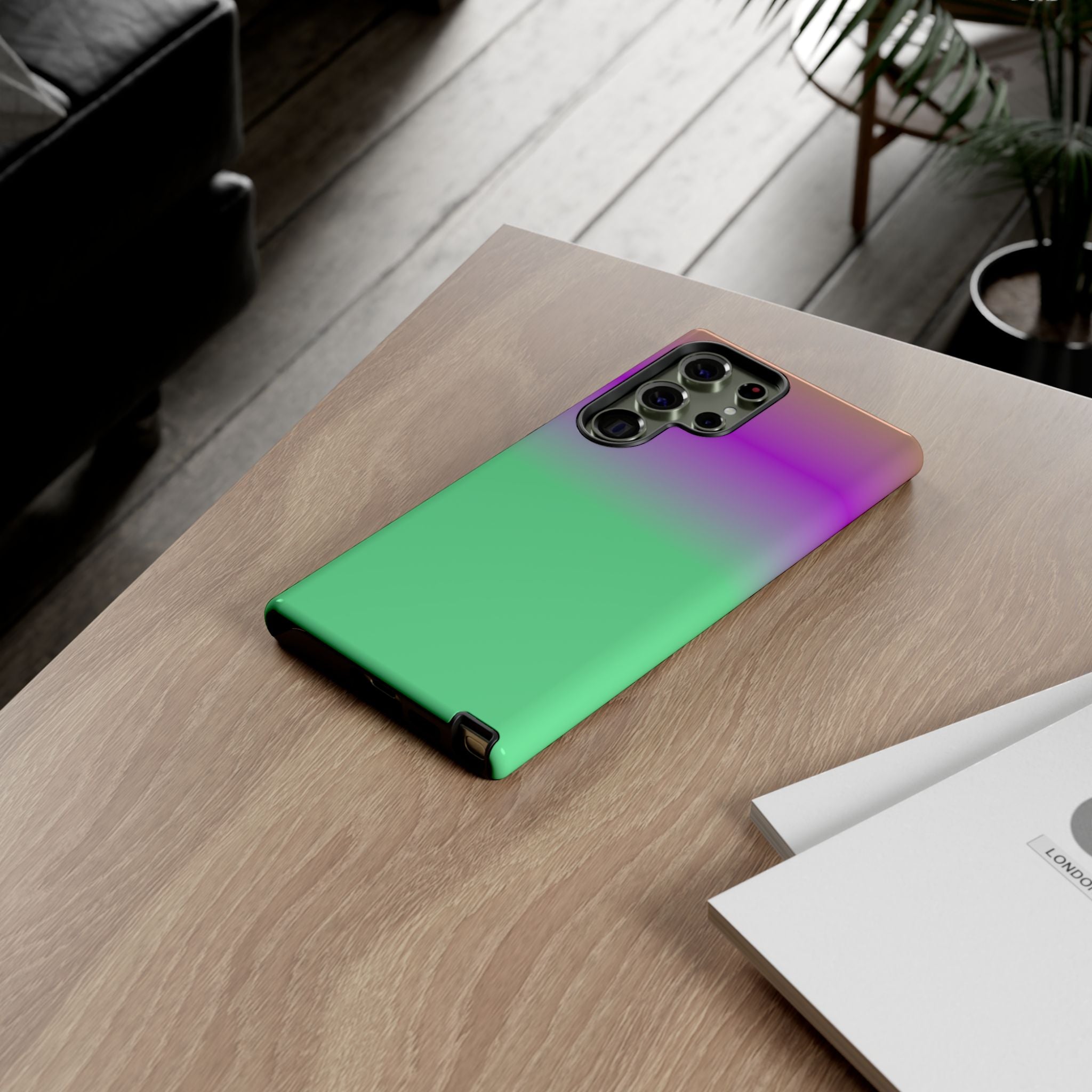 Vibrant Phone Case, Stylish Tech Accessory, Fun Gift Idea, Unique Mobile Cover, Trendy Gradient Design
