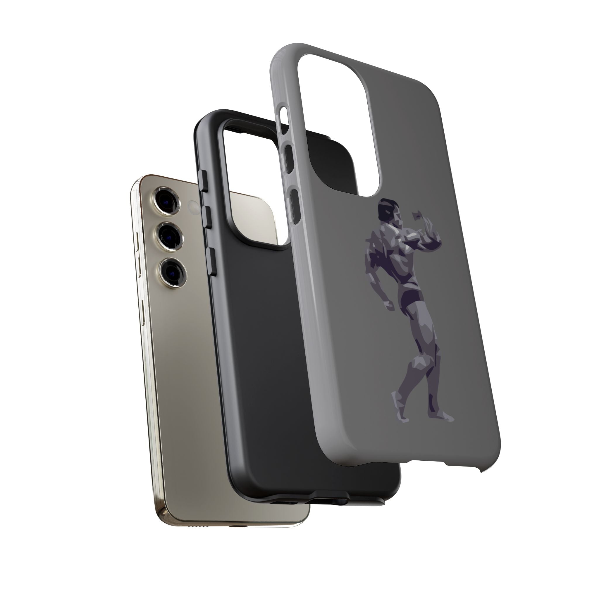 Muscle Man Phone Case - Tough Cases, Martial Arts Gift, Gym Lover Accessories, Inspirational Phone Cover, Unique Tech Gift