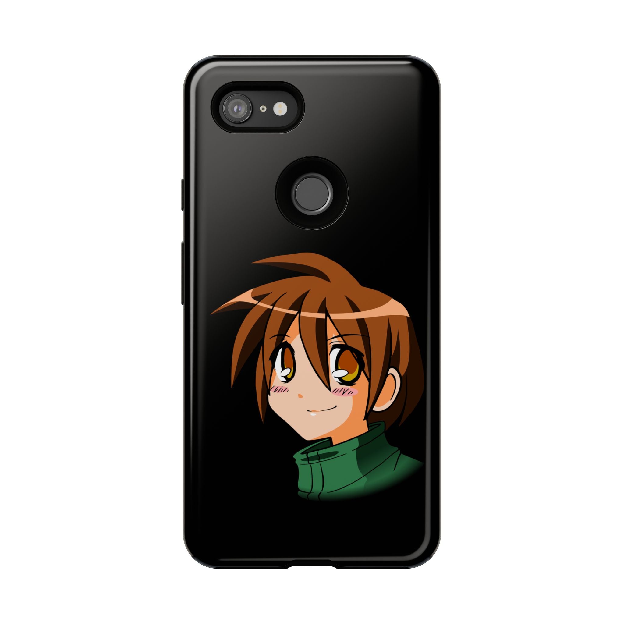 Anime Character Phone Case, Cute Phone Cover, Tough Cases for Teens, Customizable Gift, Geeky Accessories