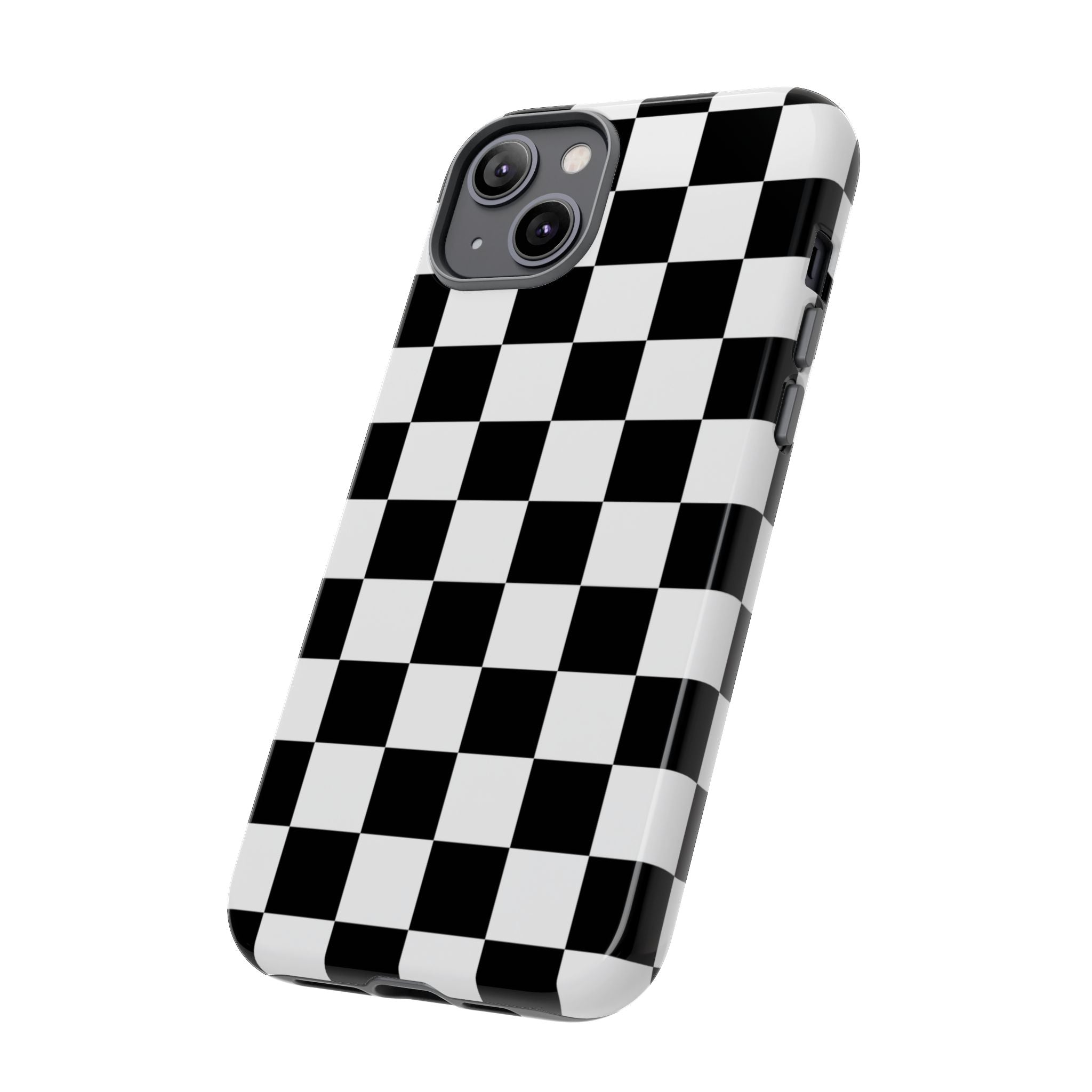 Stylish Checkered Phone Case | Trendy Protective Cover for iPhone, Gift for Teens, Fashion Accessory, Unique Design for All Occasions