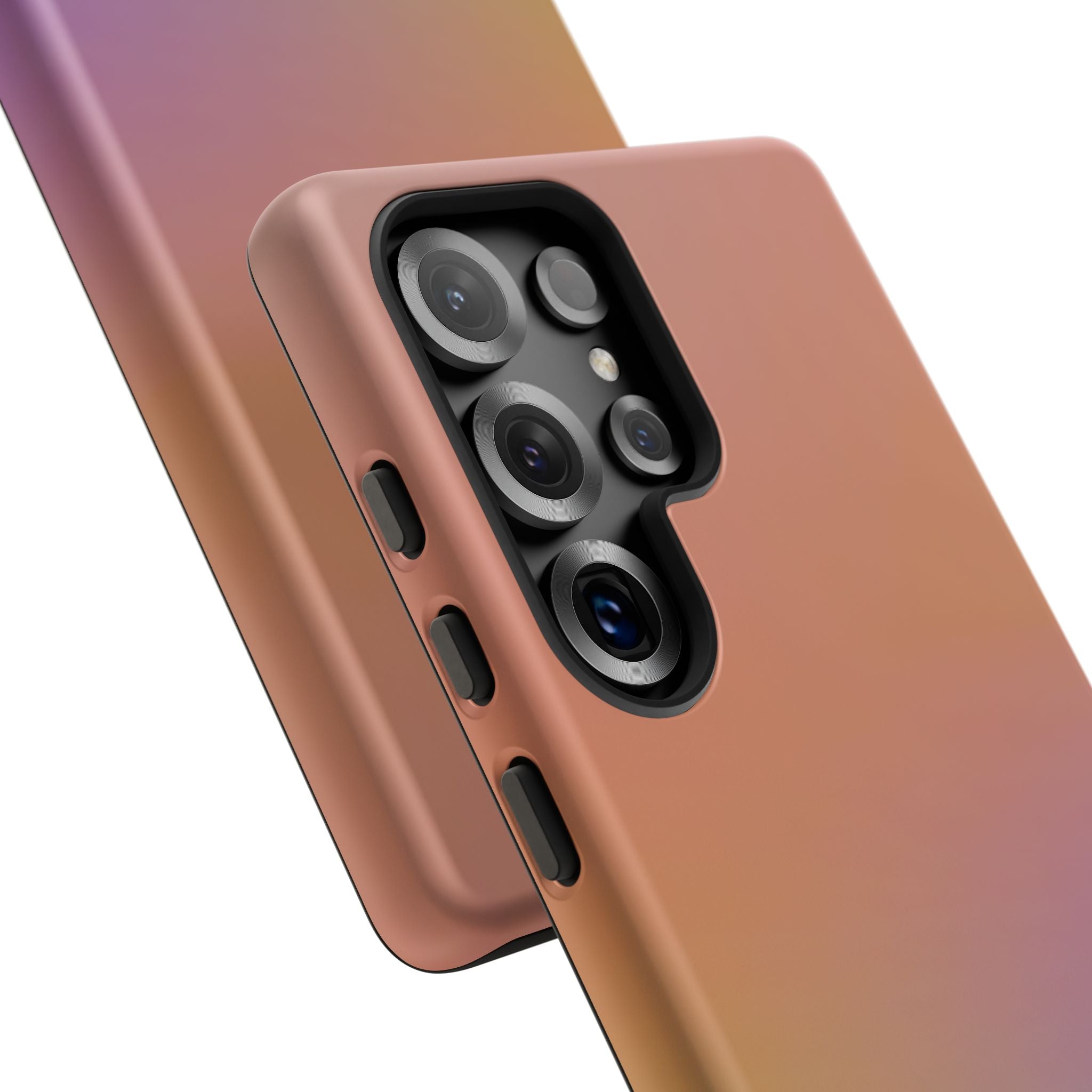 Colorful Gradient Phone Case, Tough Cases for iPhone, Customizable Phone Cover, Trendy Tech Accessory, Gift for Tech Lovers