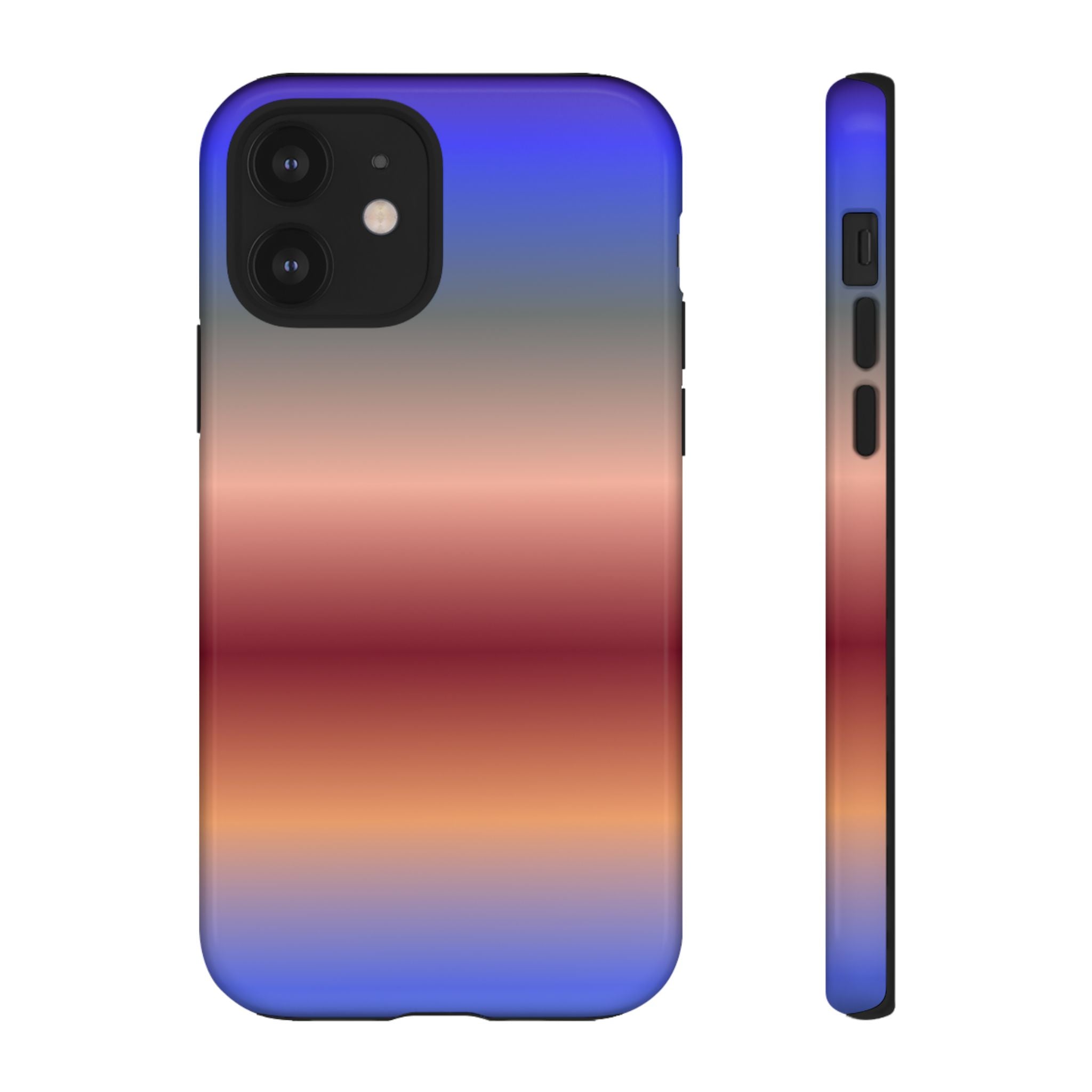 Gradient Phone Case, Tough Cases for iPhone, Stylish Phone Cover, Modern Gradient Design, Durable Protective Case, Gift for Tech Lovers