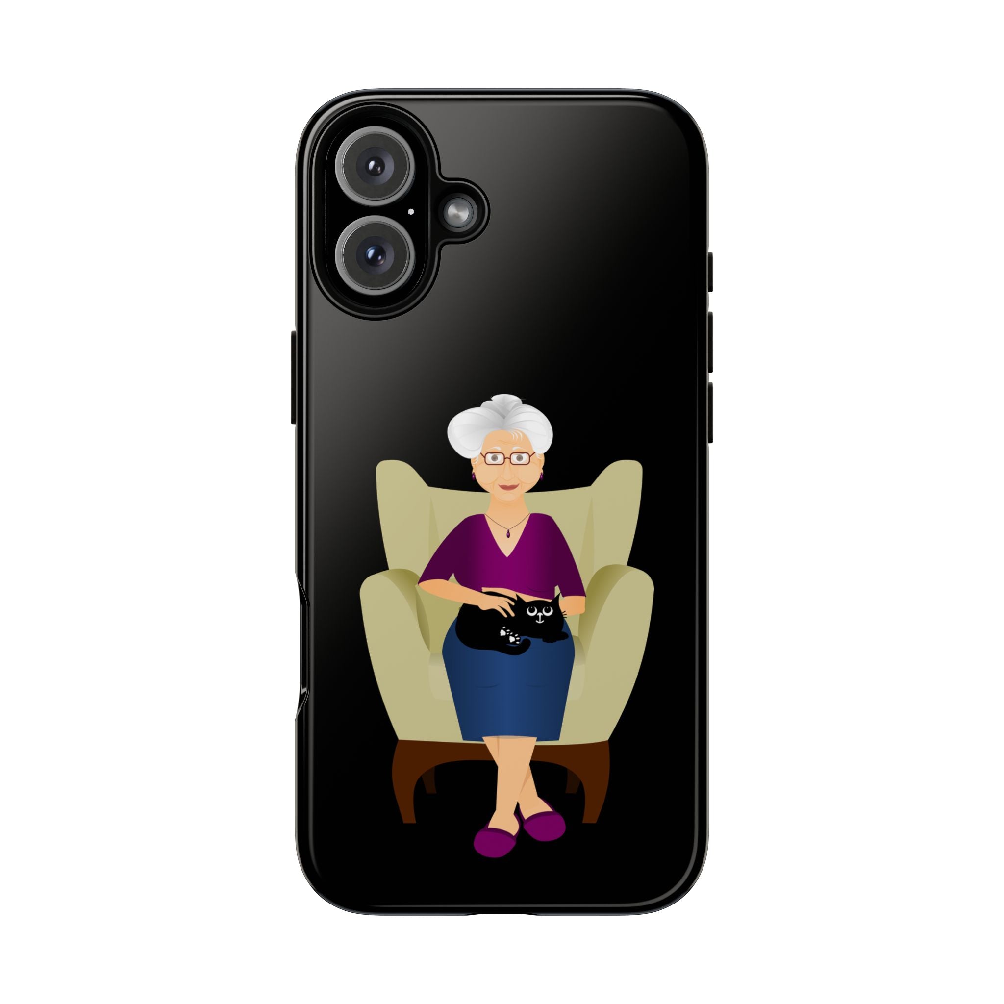 Grandma Phone Case, Tough Phone Cover for Grandparents, Durable Case for Seniors, Unique Gift for Grandmother, Personalized Tech Accessory