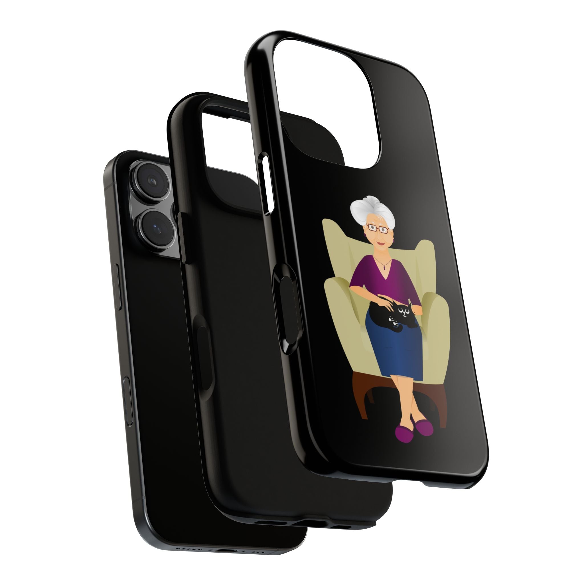 Grandma Phone Case, Tough Phone Cover for Grandparents, Durable Case for Seniors, Unique Gift for Grandmother, Personalized Tech Accessory
