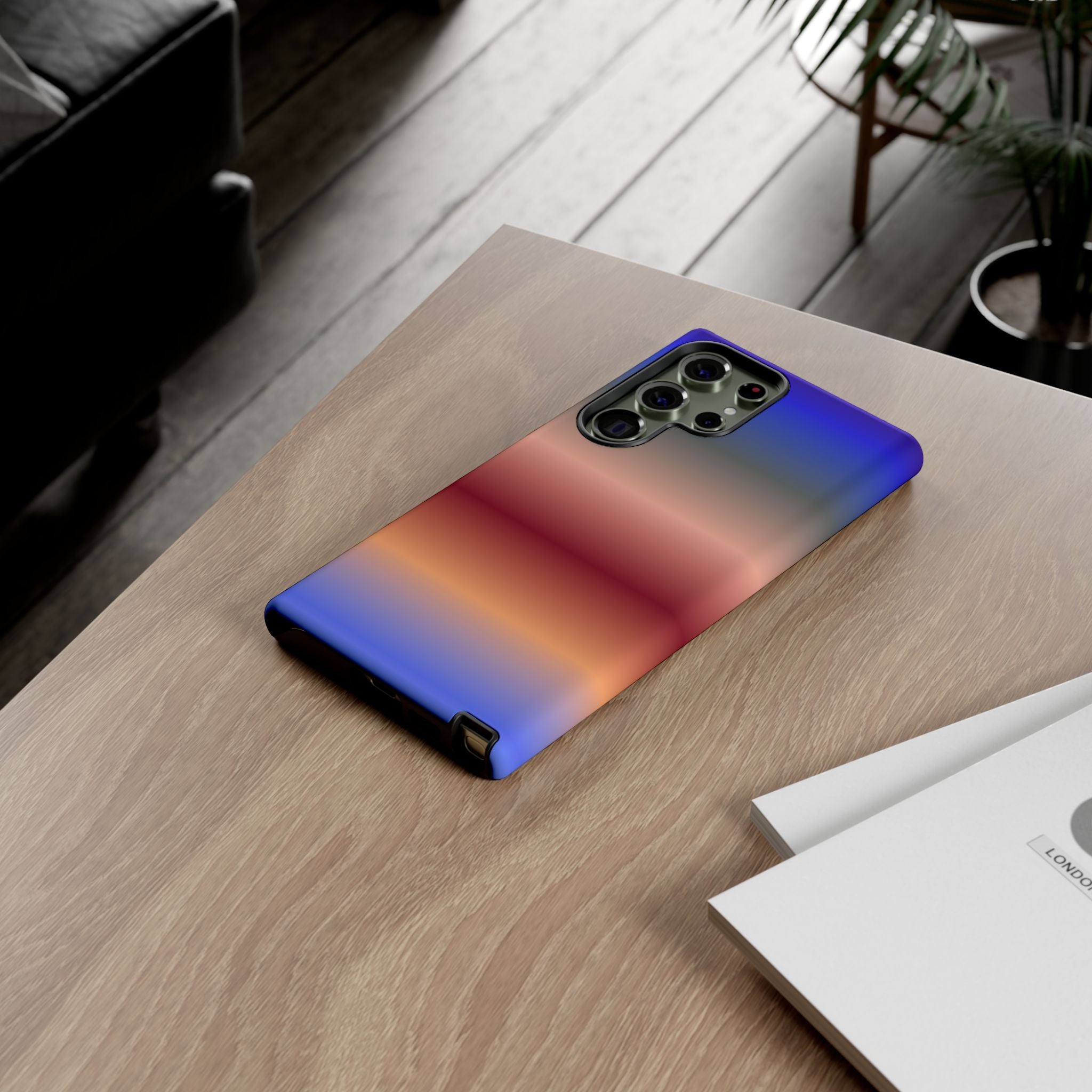 Gradient Phone Case, Tough Cases for iPhone, Stylish Phone Cover, Modern Gradient Design, Durable Protective Case, Gift for Tech Lovers