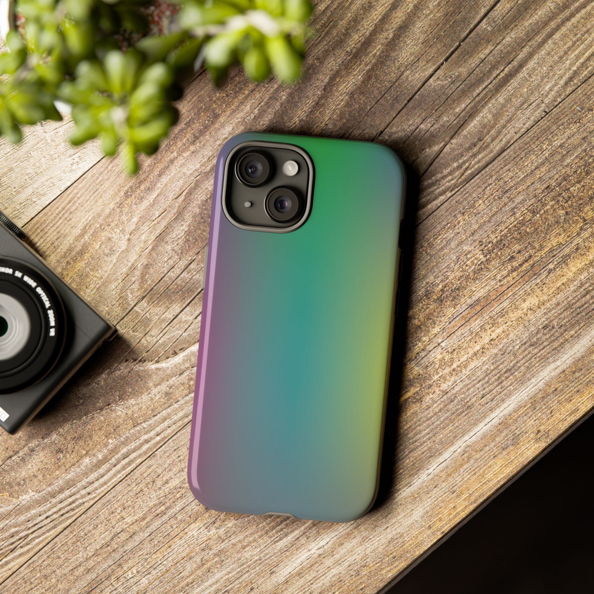 Gradient Phone Case, Tough Cases, Stylish Phone Protector, Unique Phone Cover, Gift for Tech Lovers, Colorful Phone Accessory