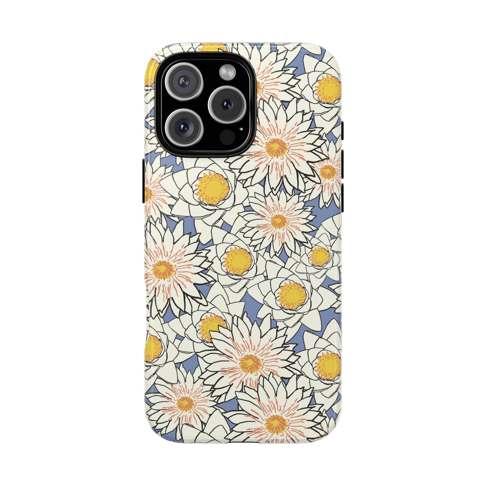 Stylish Phone Case, Floral Protective Cover, Gift for Nature Lovers, Trendy Tech Accessory, Customizable Phone Case