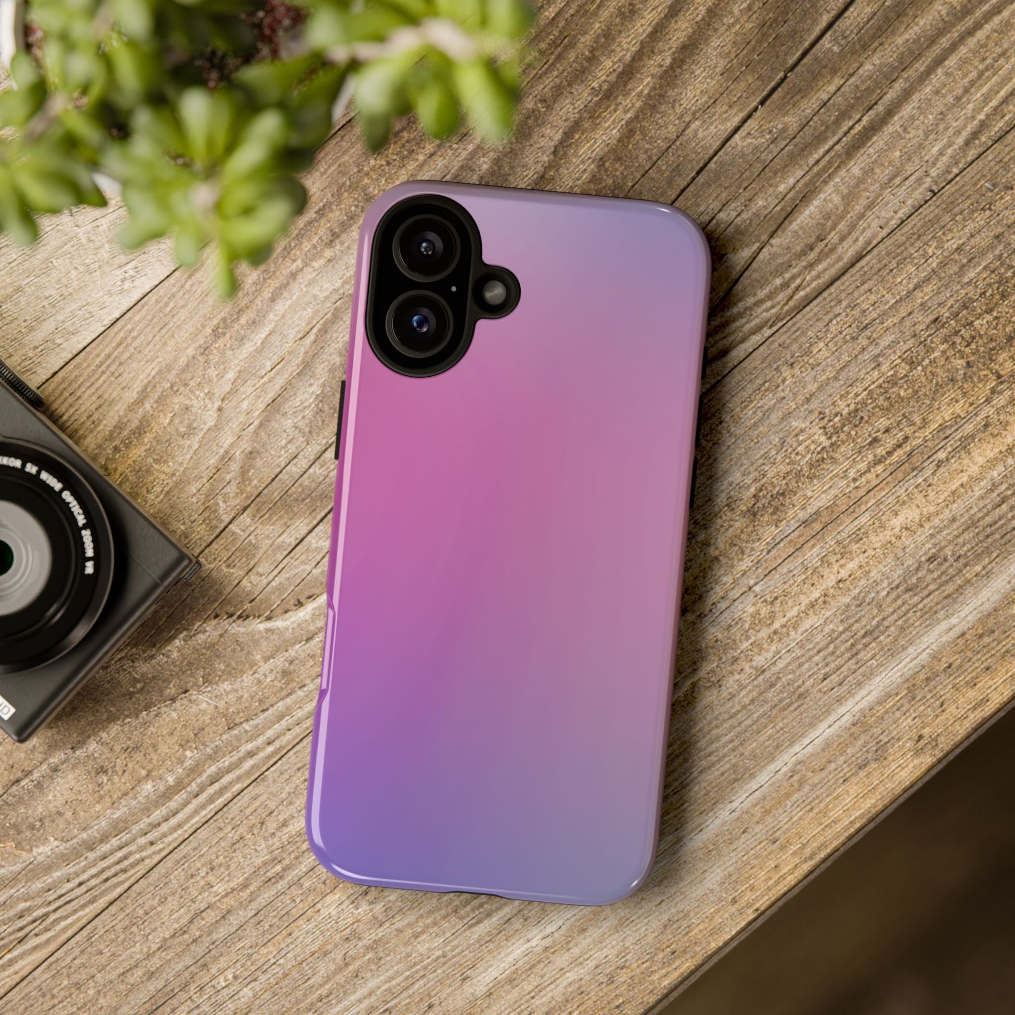 Stylish Phone Case, Tough Phone Cover, Gradient Phone Protector, Customizable Phone Shell, Durable Phone Accessory