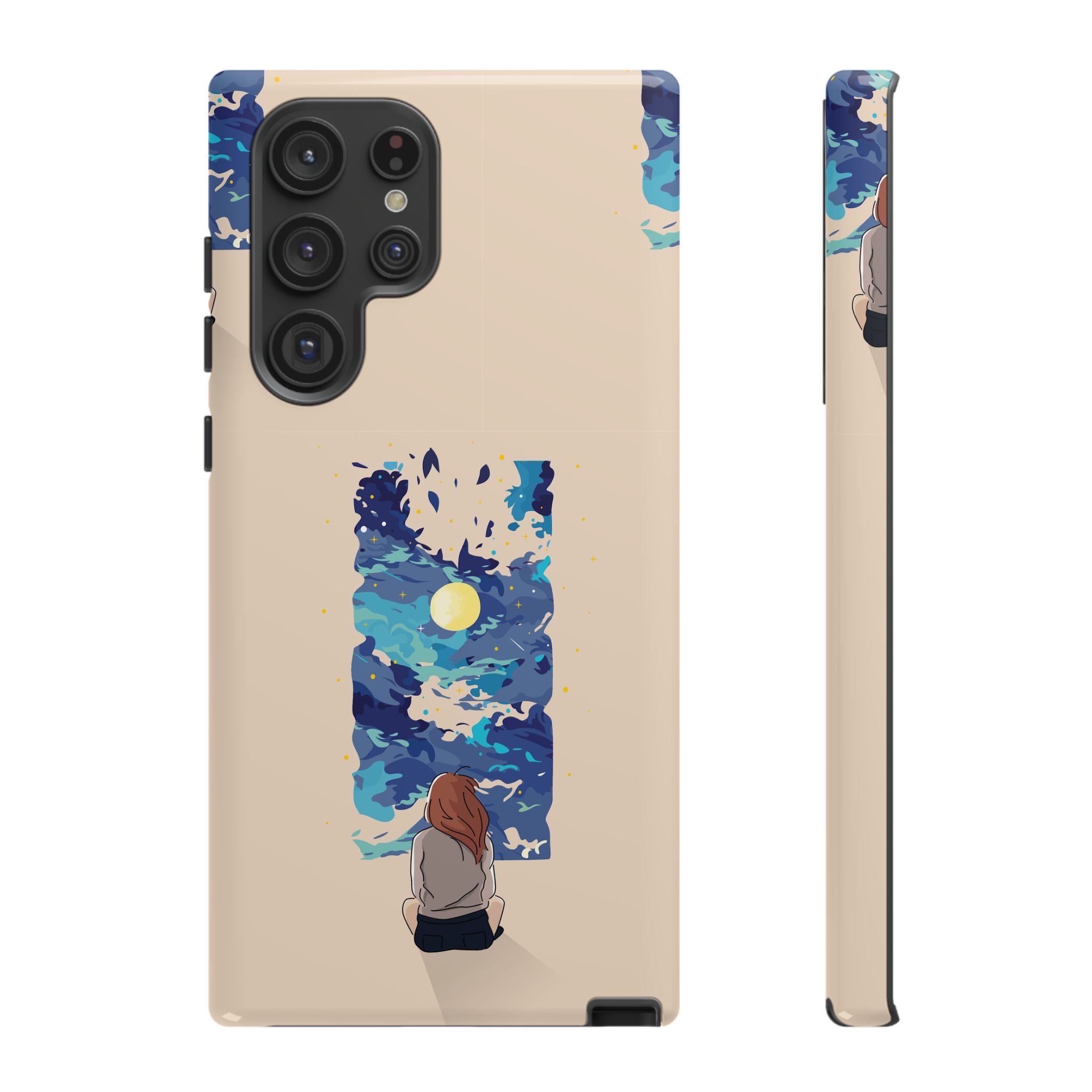 Artistic Phone Case – Expressive Protective Cover, Unique Gift for Her, Birthday Present, Eco-Friendly Mobile Accessory, Smartphone Case