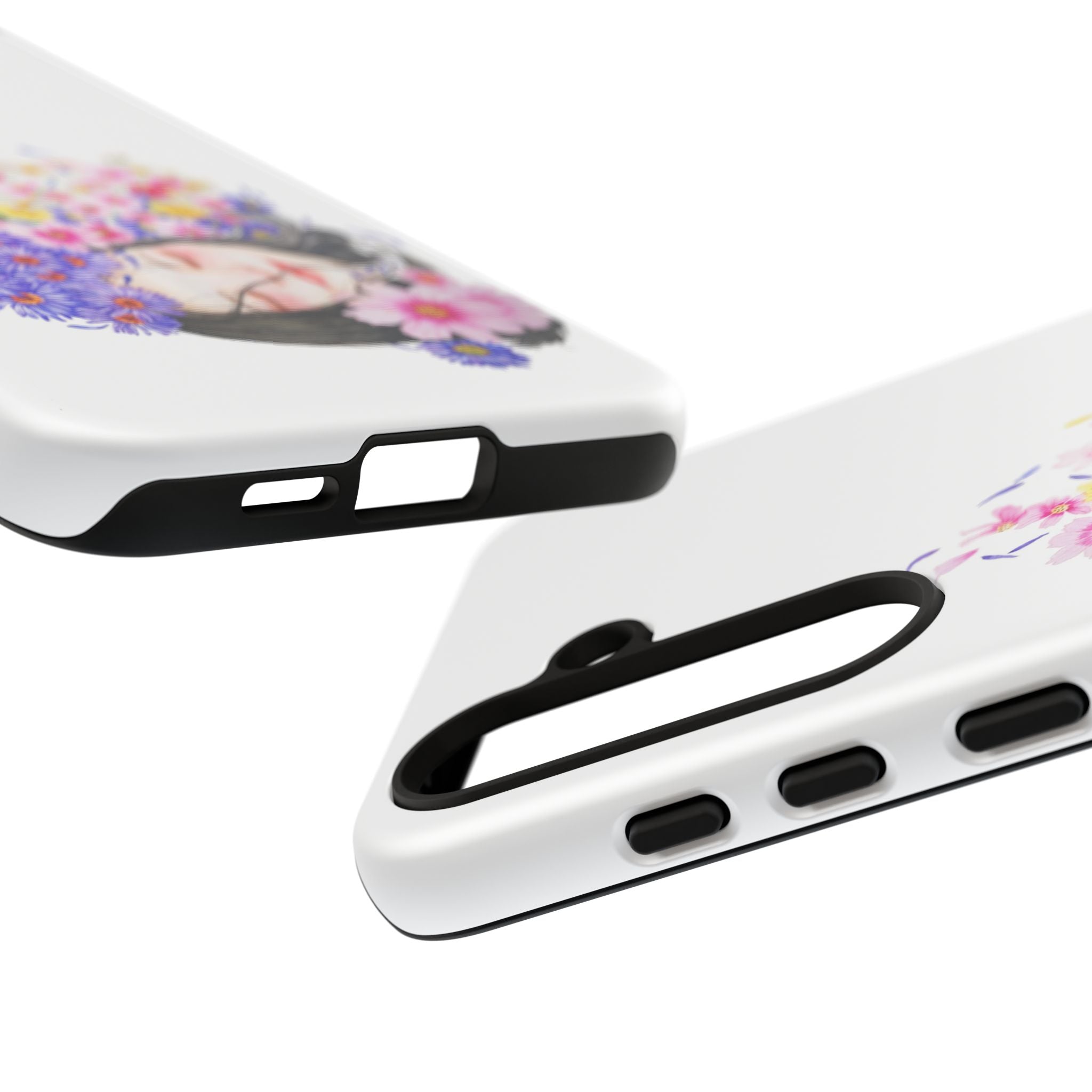 Floral Phone Case | Tough Cases | Cute Floral Design, Gift for Her, Spring Accessory, Mother's Day Gift, Stylish Protection