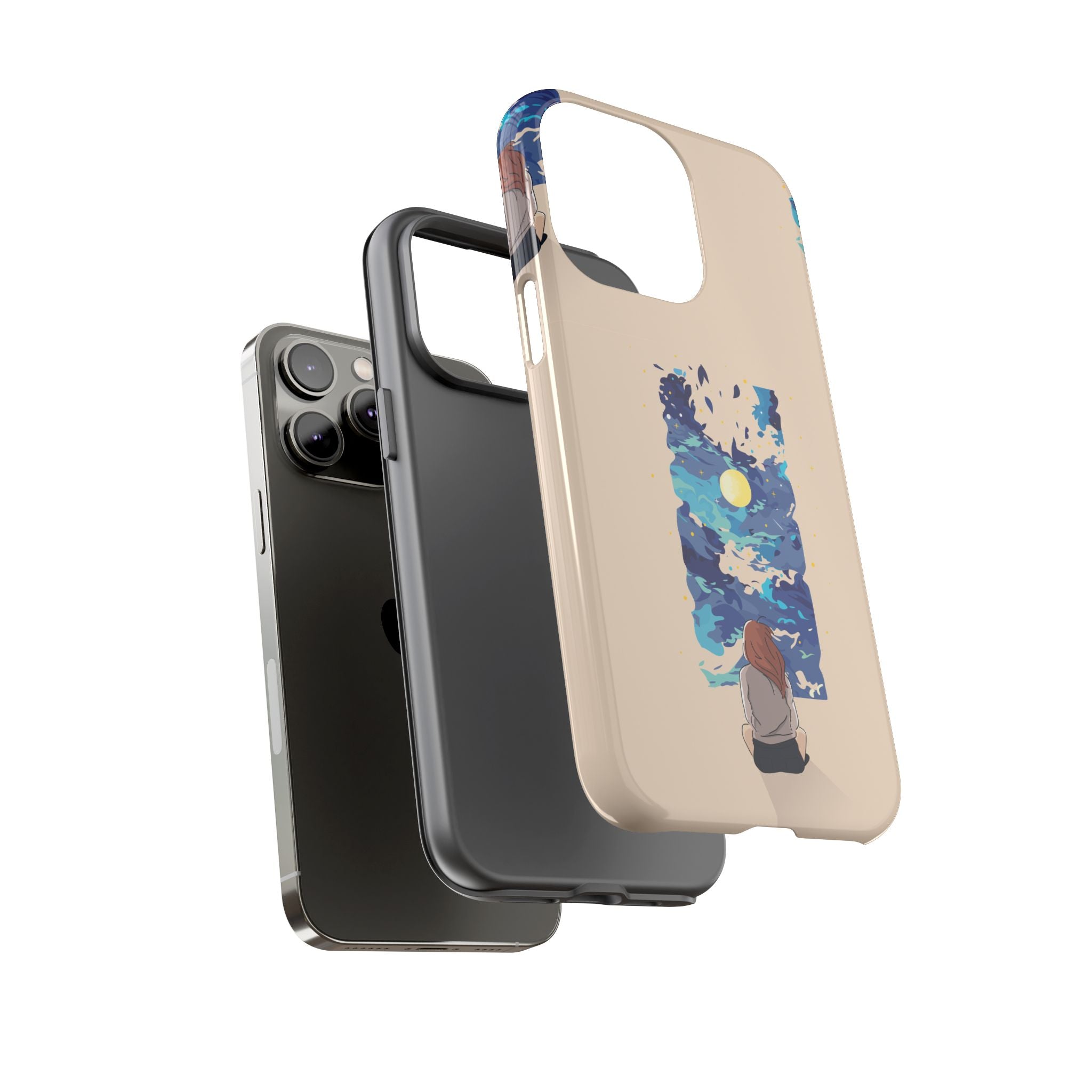 Artistic Phone Case – Expressive Protective Cover, Unique Gift for Her, Birthday Present, Eco-Friendly Mobile Accessory, Smartphone Case