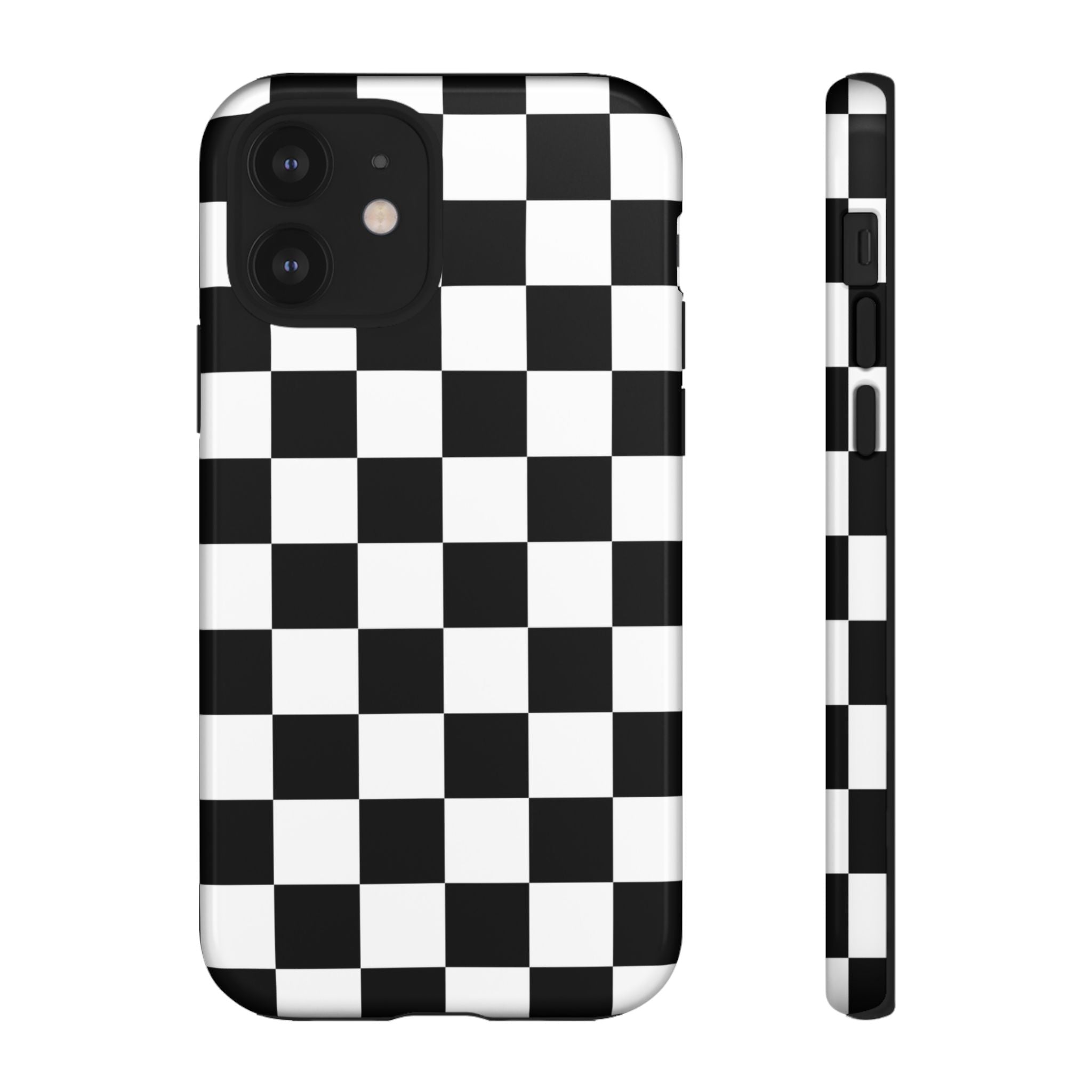 Stylish Checkered Phone Case | Trendy Protective Cover for iPhone, Gift for Teens, Fashion Accessory, Unique Design for All Occasions