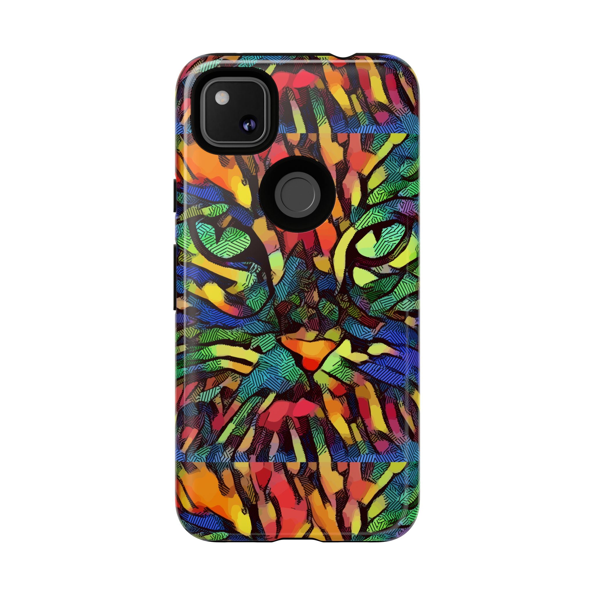 Colorful Phone Cases for Vibrant Style - Tough Cases, Unique Gifts, Animal Print, Artistic Design, Phone Accessories, Eco-Friendly