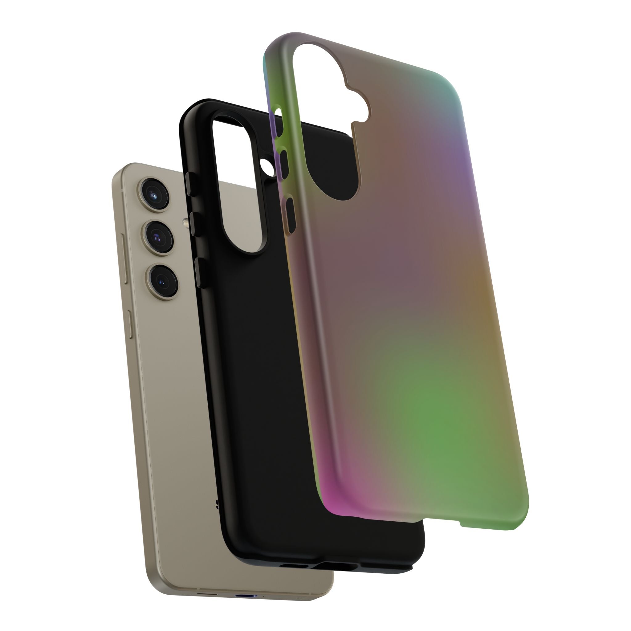 Colorful Gradient Phone Case, Tough Cases for Protection, Stylish Mobile Cover, Unique Gift, Modern Tech Accessory