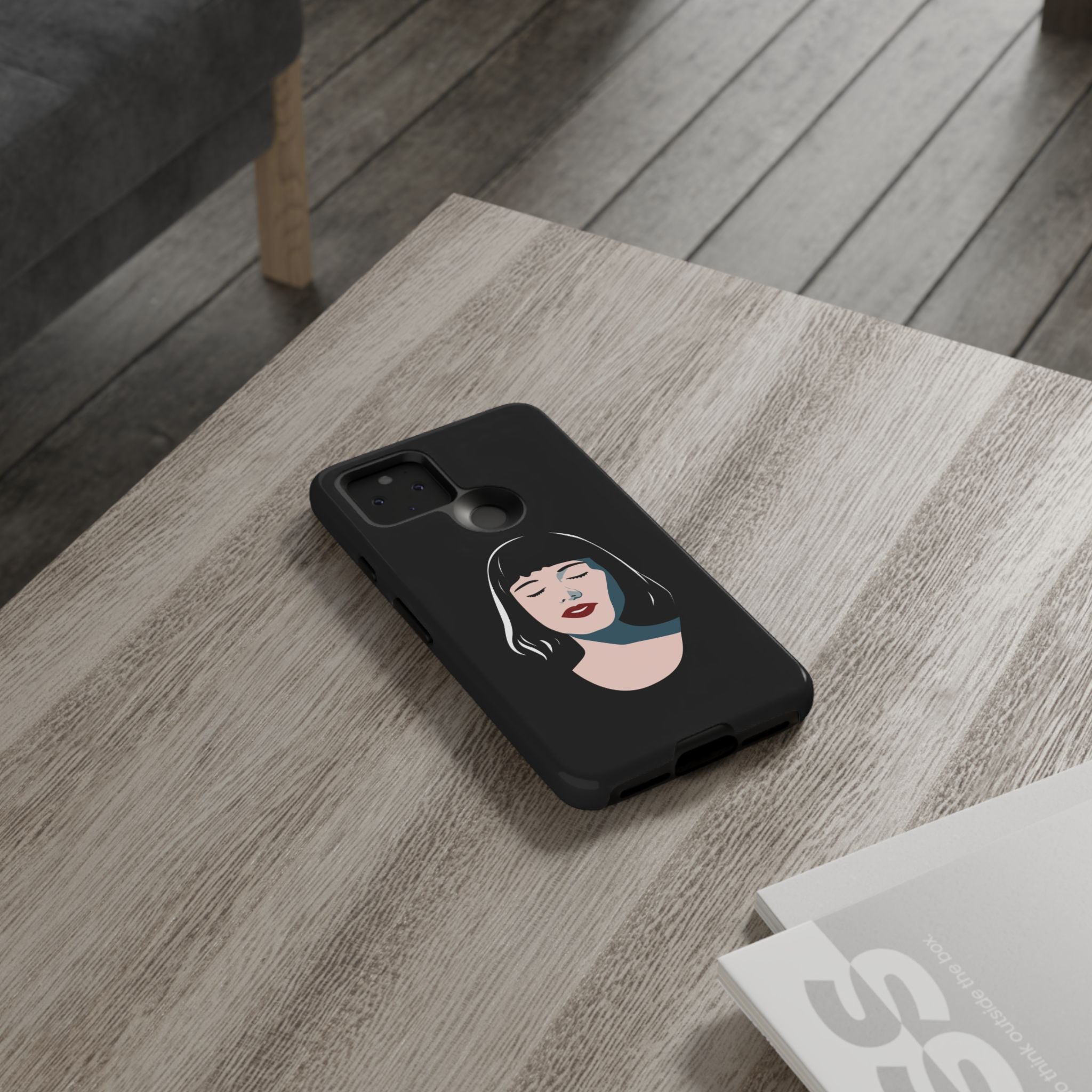 Aesthetic Phone Case, Art Deco iPhone Cover, Minimalist Cell Phone Protector, Gift for Her, Stylish Mobile Accessories