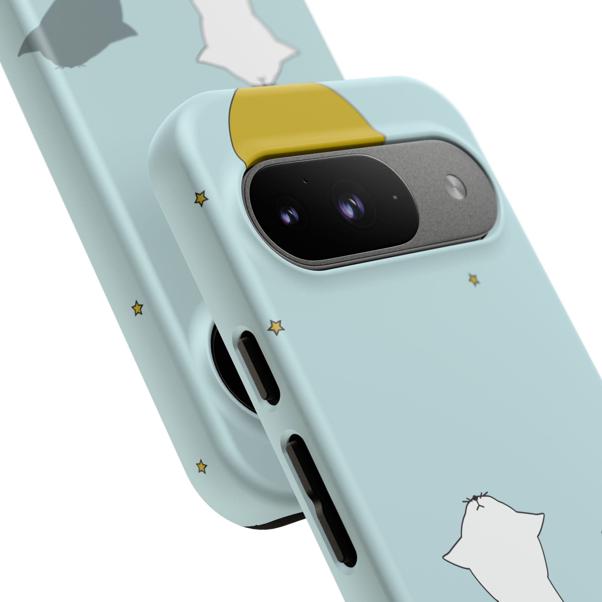 Cute Cat Phone Case, Tough Phone Cover, Pet Lover Gift, Unique Case, Animal Decor, Birthday Gift