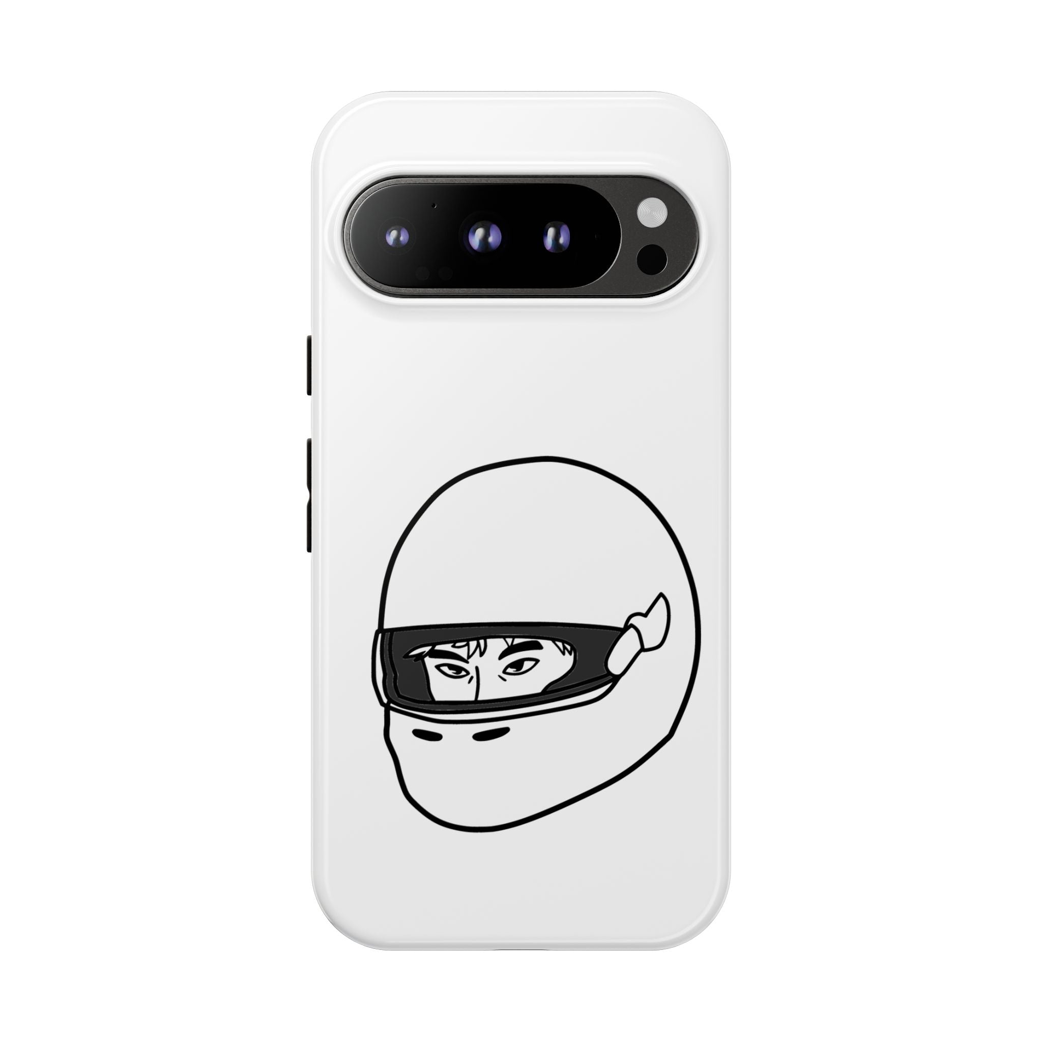 Stylish Phone Case with Racing Helmet Design | Tough Cases | Unique Gift, Motorcycle Enthusiast, Race Lover, Custom Accessory, Everyday Use