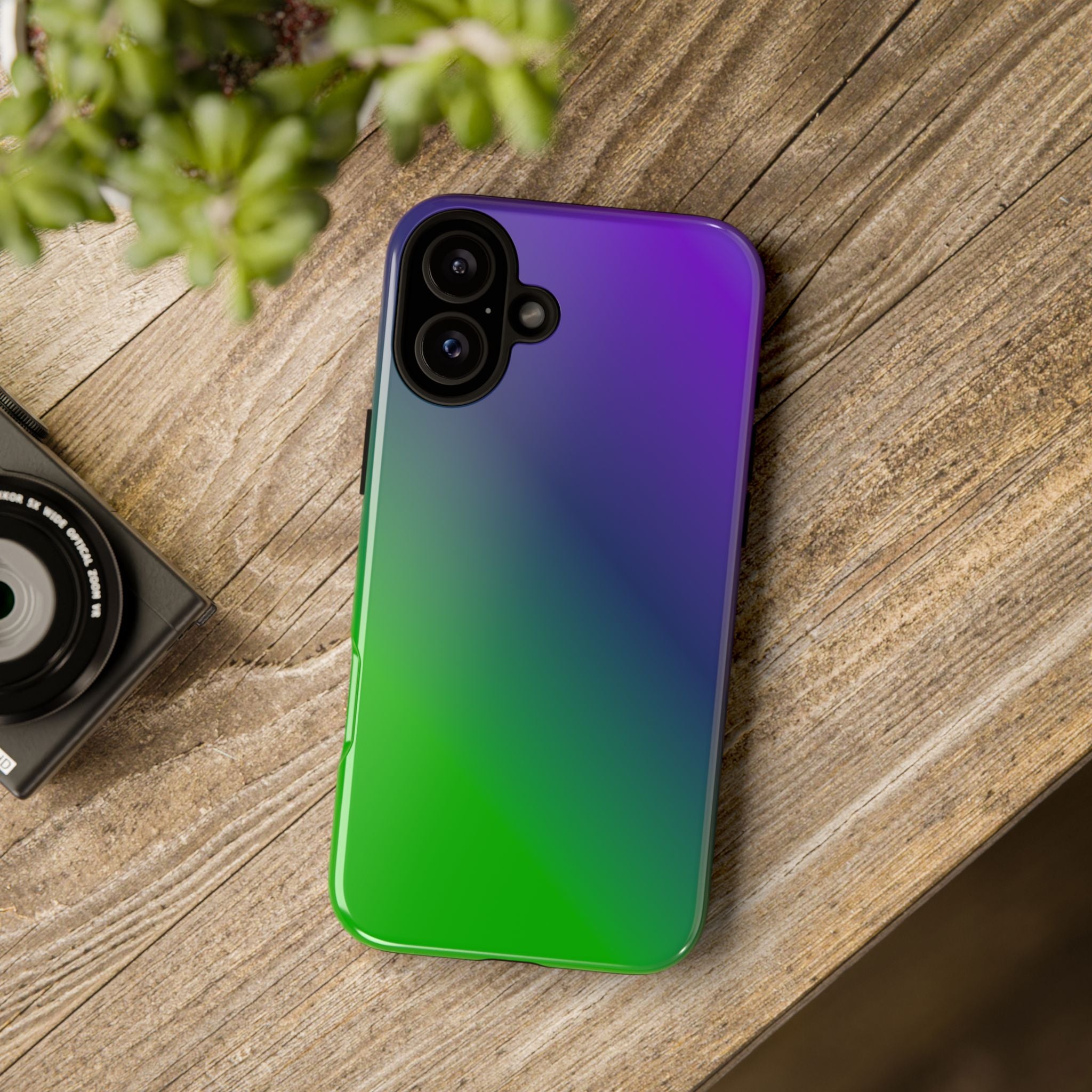 Gradient Phone Case - Stylish Tough Cases for Smartphone Protection, Colorful Phone Cover, Trendy Tech Accessory, Gift for Him/Her