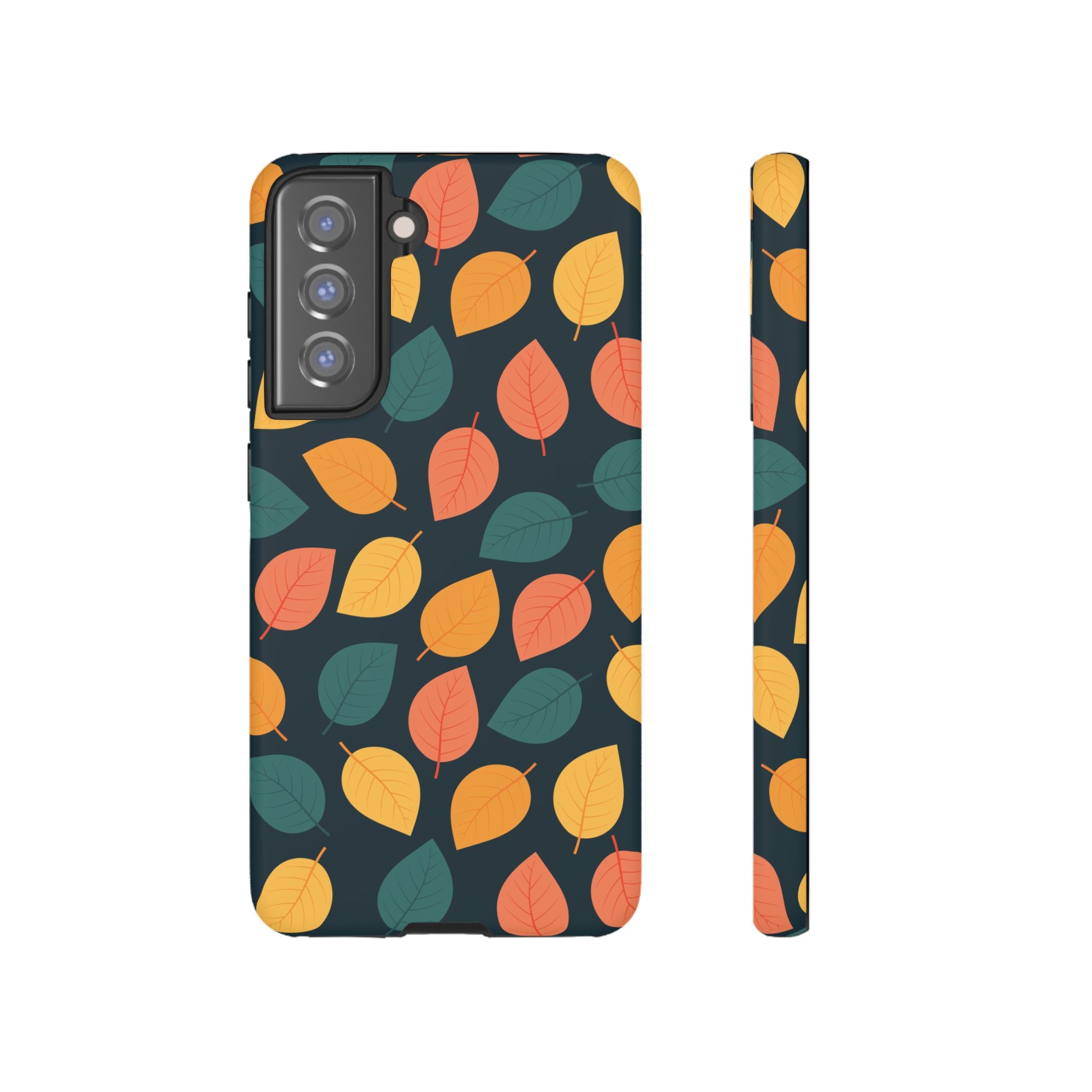 Autumn Leaves Phone Case - Protective Cell Phone Cover, Fall Aesthetic, Nature Lover Gift, Seasonal Accessories, Eco-Friendly Case