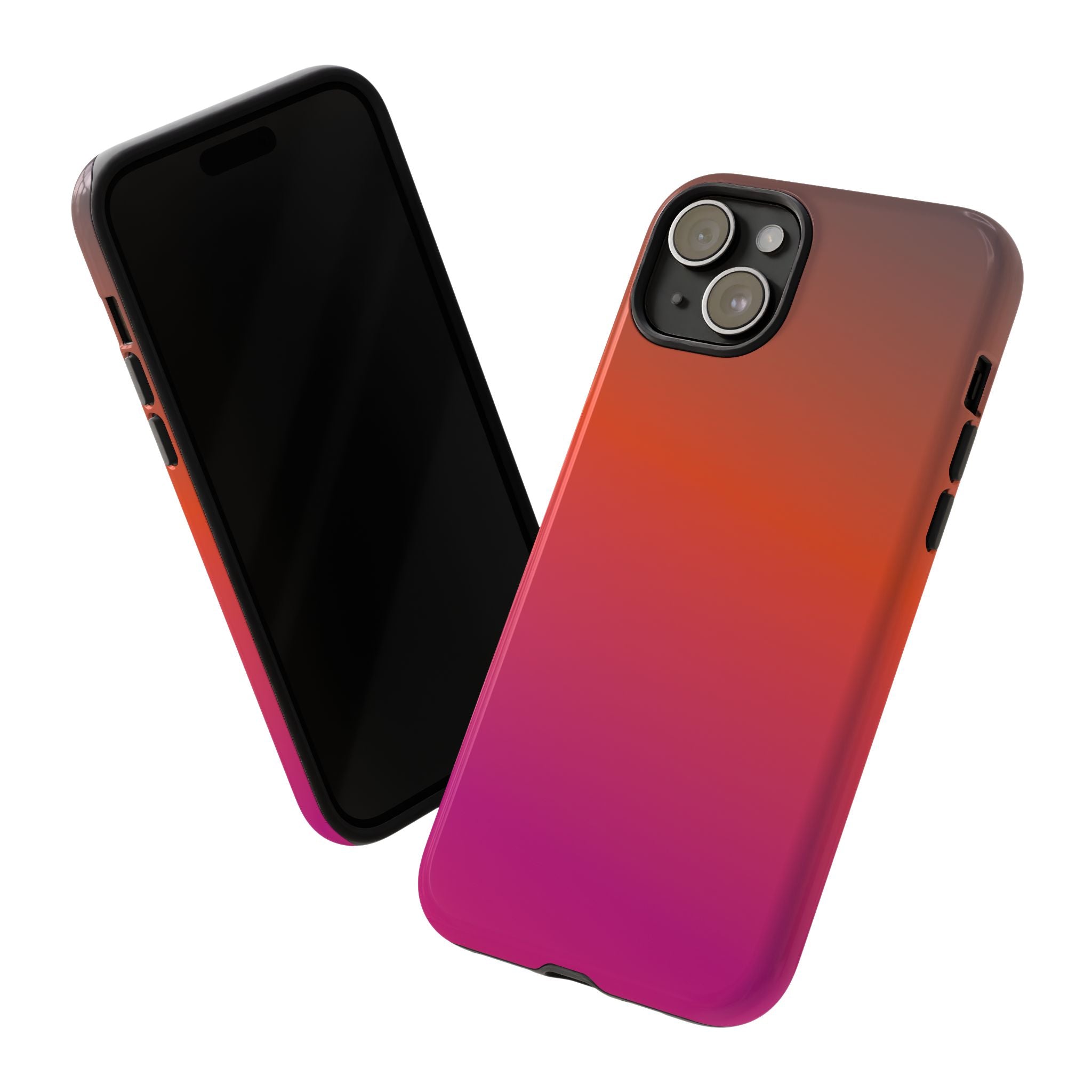 Gradient Phone Case, Custom Tough Case, Durable Phone Accessory, Vibrant Design, Gift for Tech Lovers, Birthday and Holiday Present