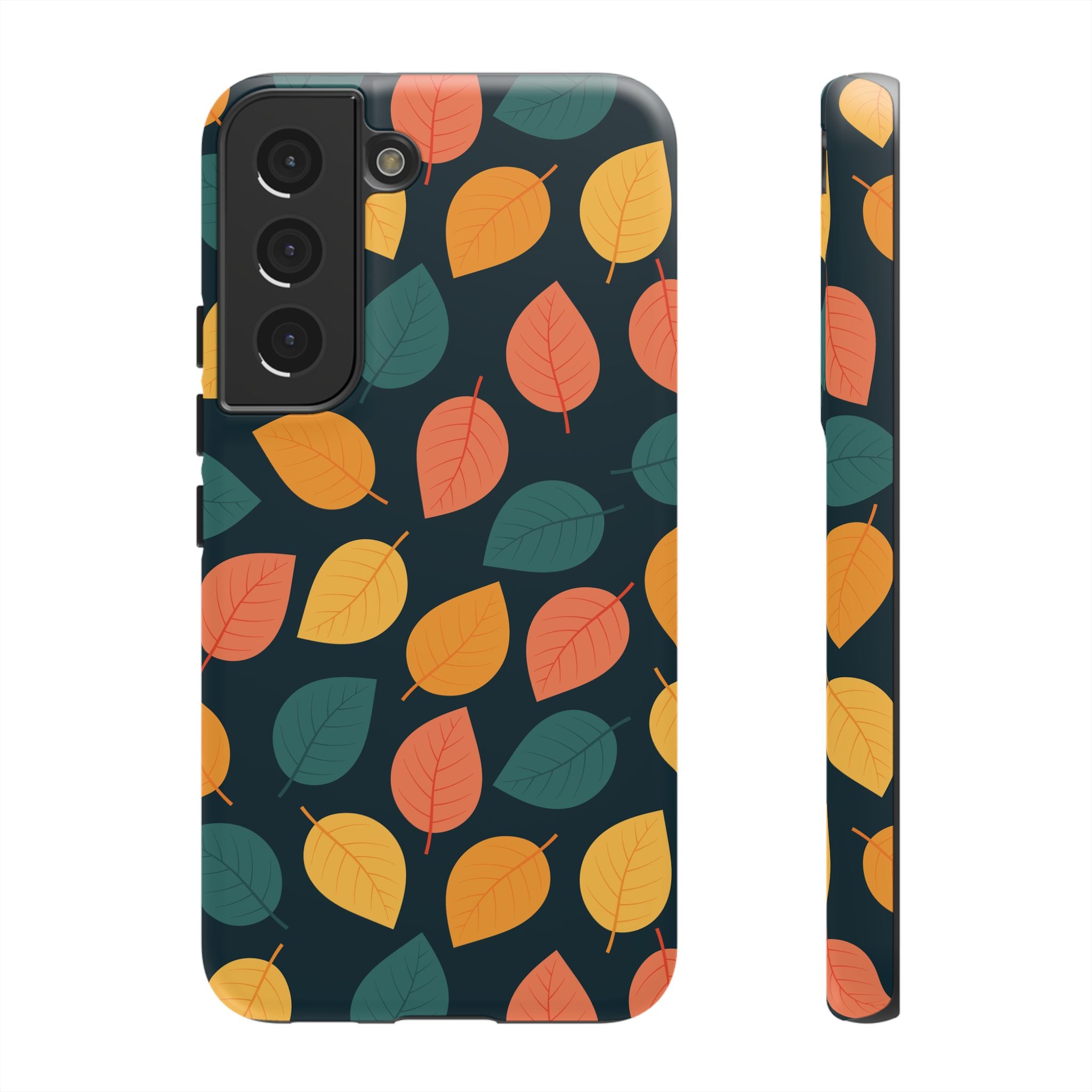 Autumn Leaves Phone Case - Protective Cell Phone Cover, Fall Aesthetic, Nature Lover Gift, Seasonal Accessories, Eco-Friendly Case