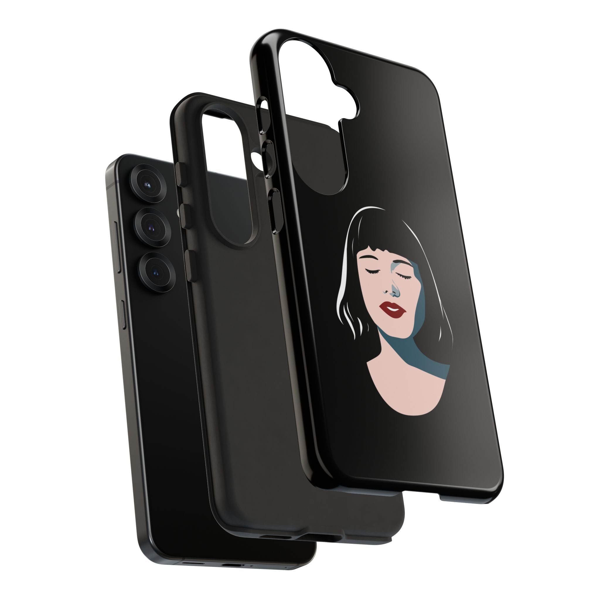Aesthetic Phone Case, Art Deco iPhone Cover, Minimalist Cell Phone Protector, Gift for Her, Stylish Mobile Accessories