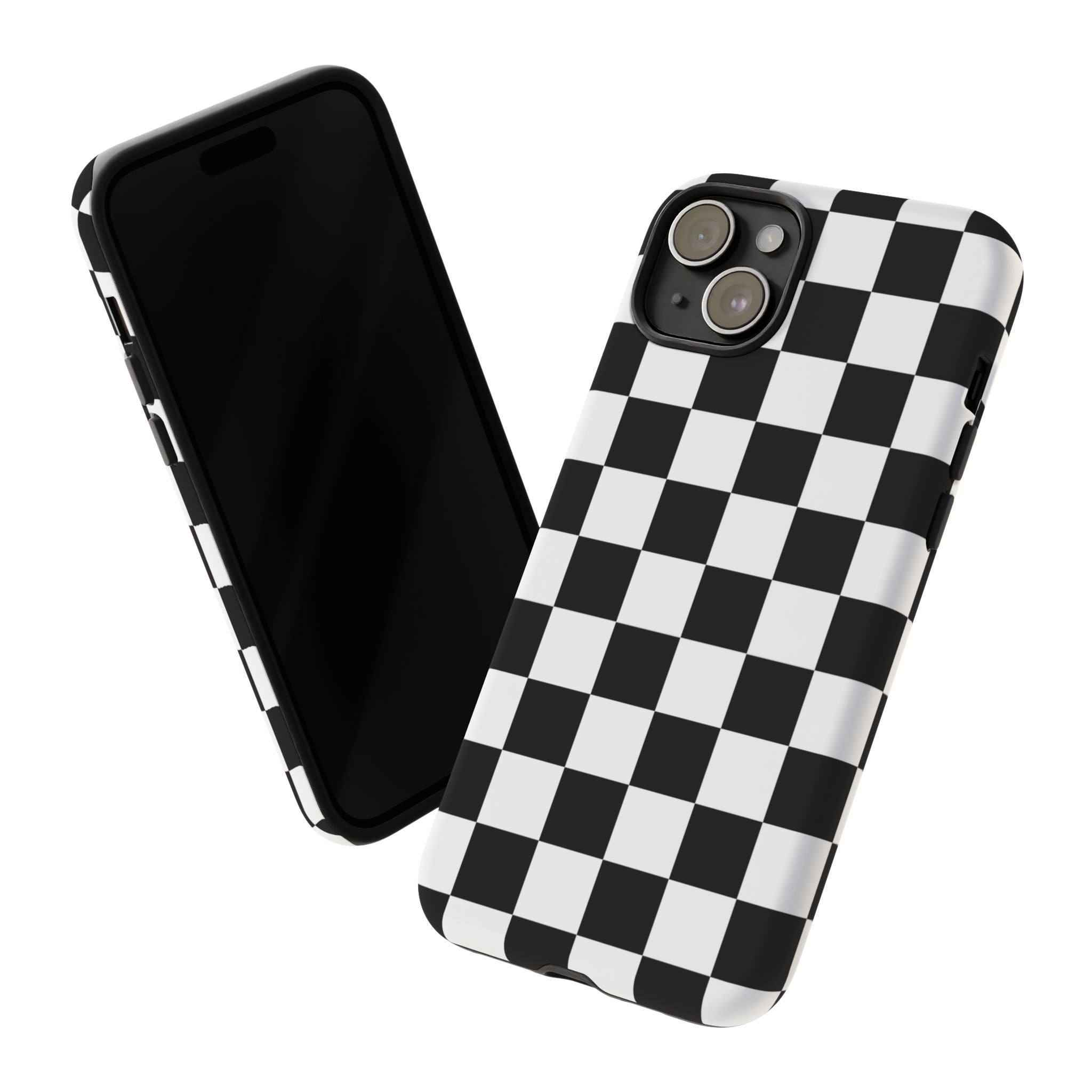 Stylish Checkered Phone Case | Trendy Protective Cover for iPhone, Gift for Teens, Fashion Accessory, Unique Design for All Occasions