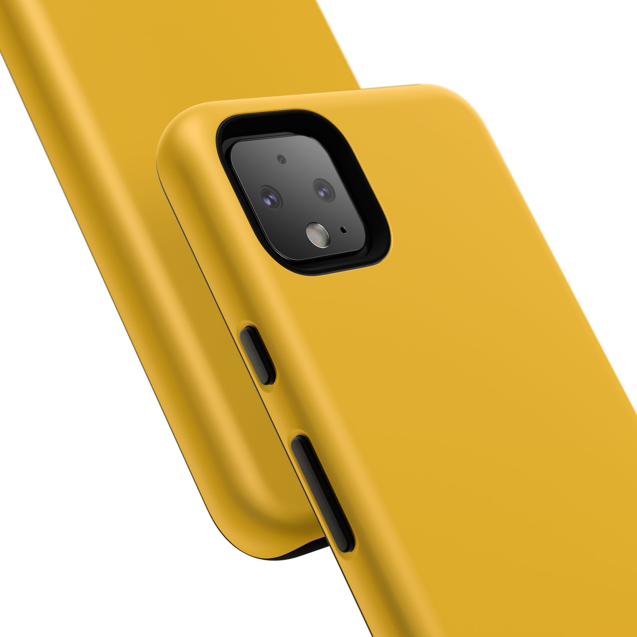 Motorcycle Phone Case, Tough Phone Cover, Gift for Bikers, Durable Tech Accessory, Yellow Motorcycle Design