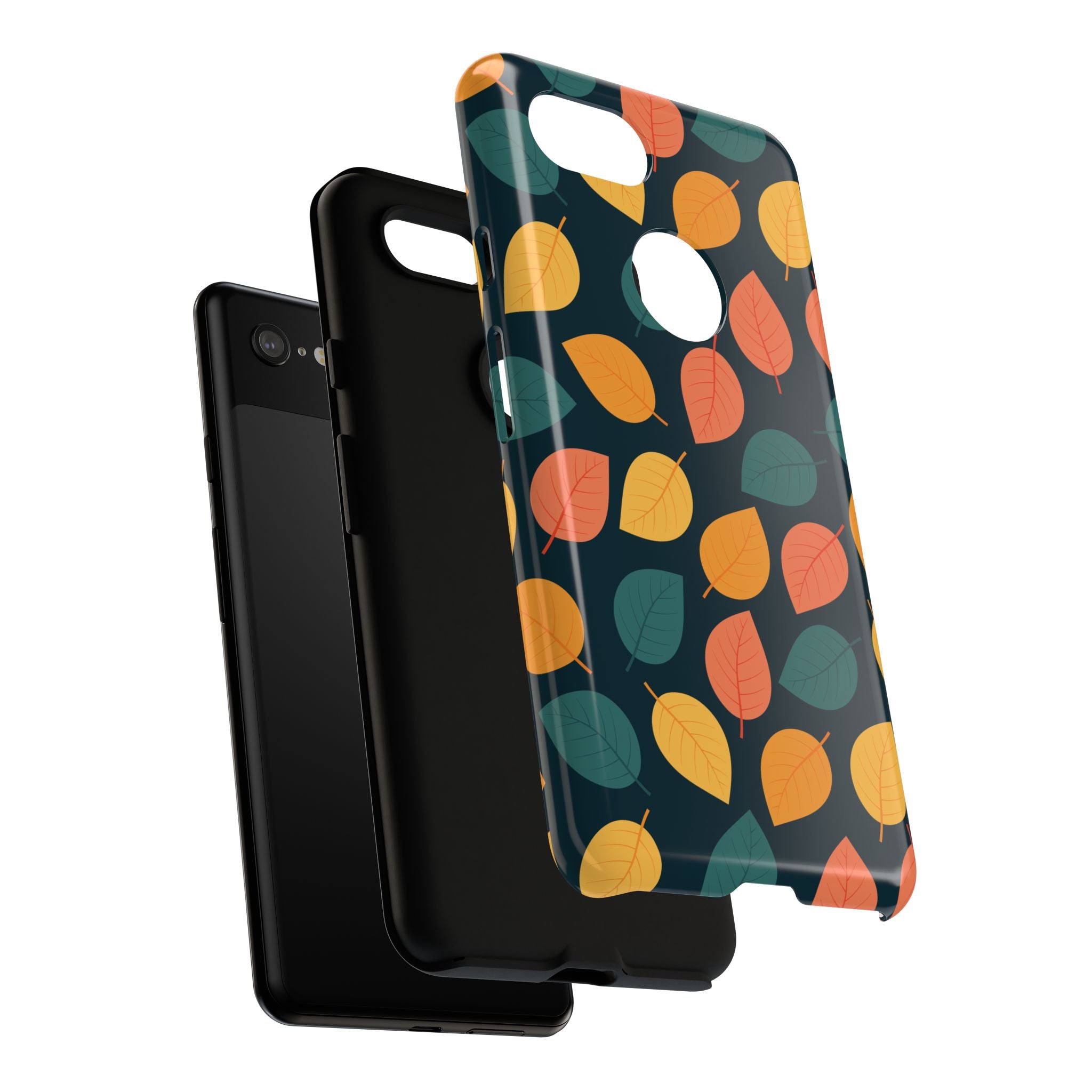 Autumn Leaves Phone Case - Protective Cell Phone Cover, Fall Aesthetic, Nature Lover Gift, Seasonal Accessories, Eco-Friendly Case