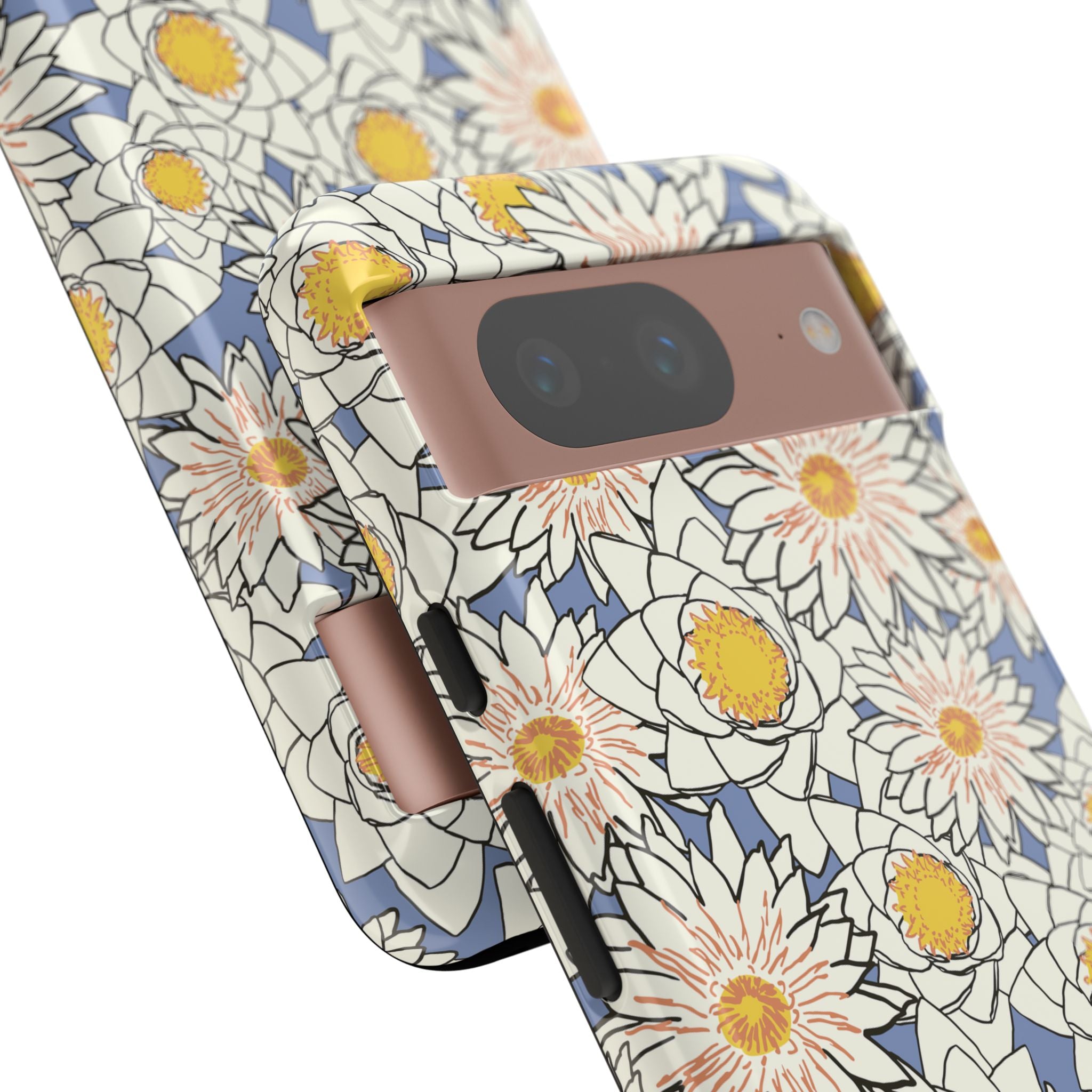Stylish Phone Case, Floral Protective Cover, Gift for Nature Lovers, Trendy Tech Accessory, Customizable Phone Case
