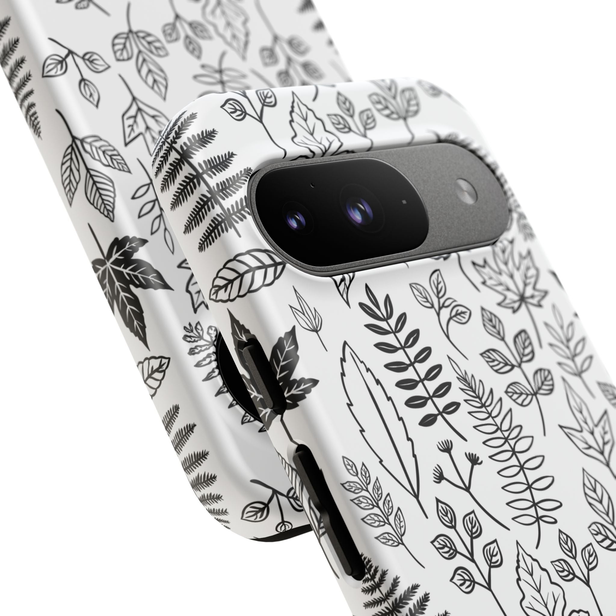Stylish Phone Case for Nature Lovers, Botanical Design, Gift for Her, Fall Accessories, Customizable Tech Gear