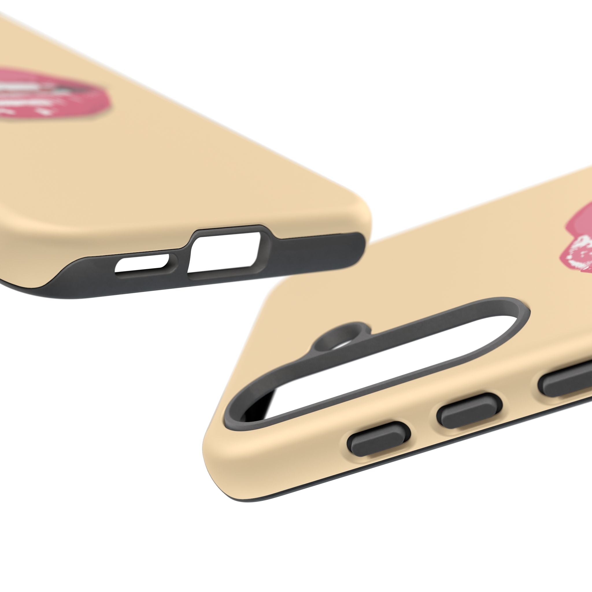 Stylish Phone Case with Lip Print, Trendy Mobile Cover, Fashion Accessory, Gift for Her, Cute Cell Phone Case