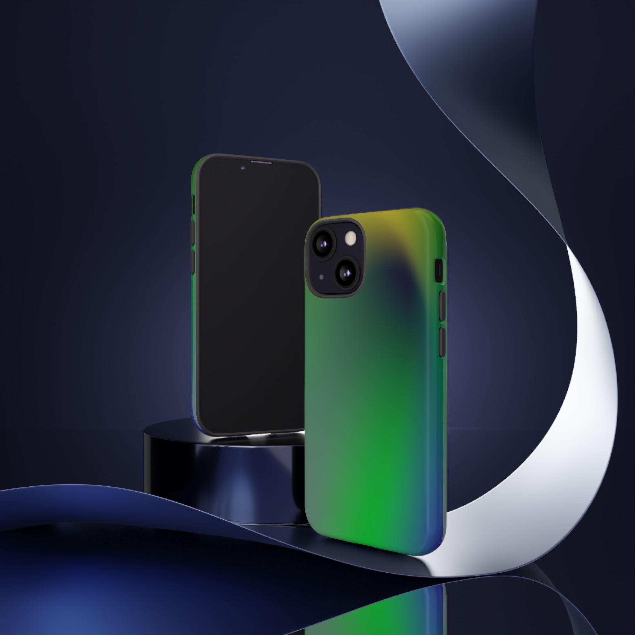 Gradient Phone Case - Tough Cases, Stylish Phone Cover, Gift for Tech Lovers, Unique Accessories, Modern Design