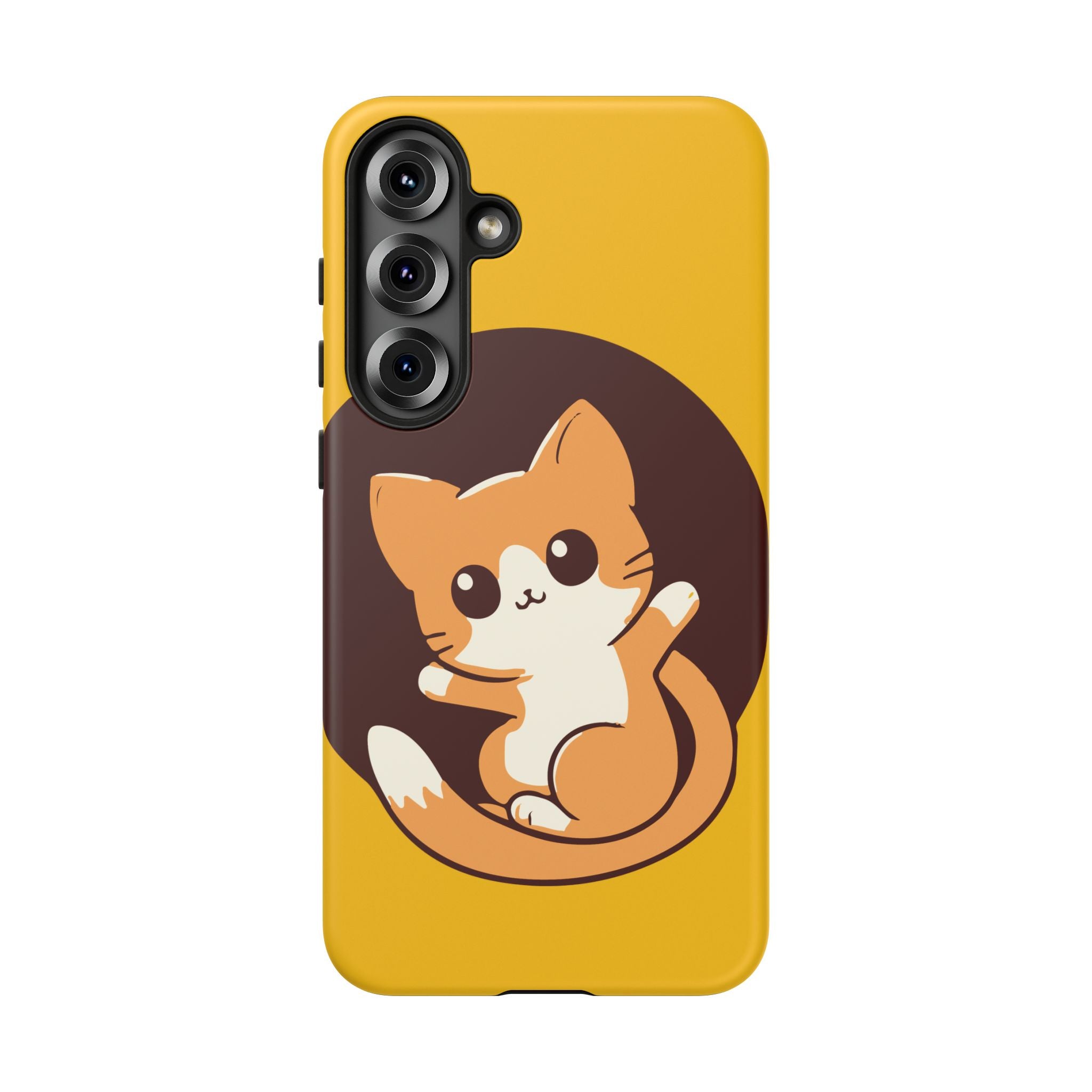 Cute Cat Phone Case | Tough Cases for Cat Lovers, Animal Design, Fun Gift, Unique Case, Durable Protection