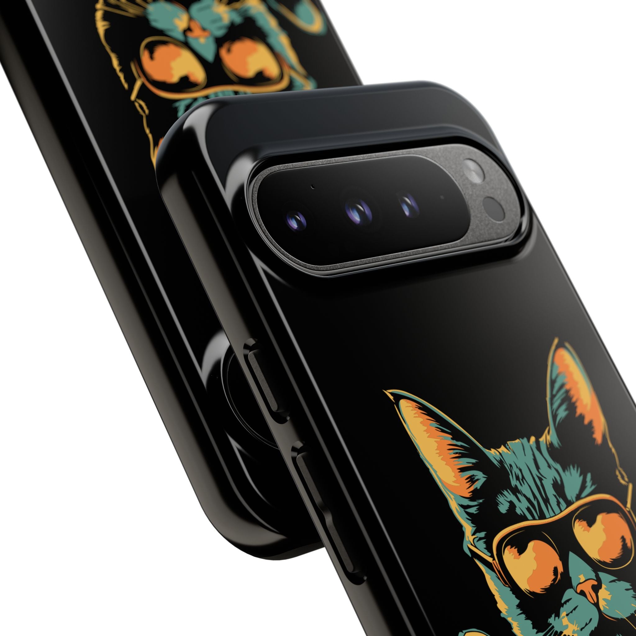 Cool Cat Phone Case, Stylish Phone Cover, Pet Lover Gift, Cute Cat Design, Fun Cat Accessories