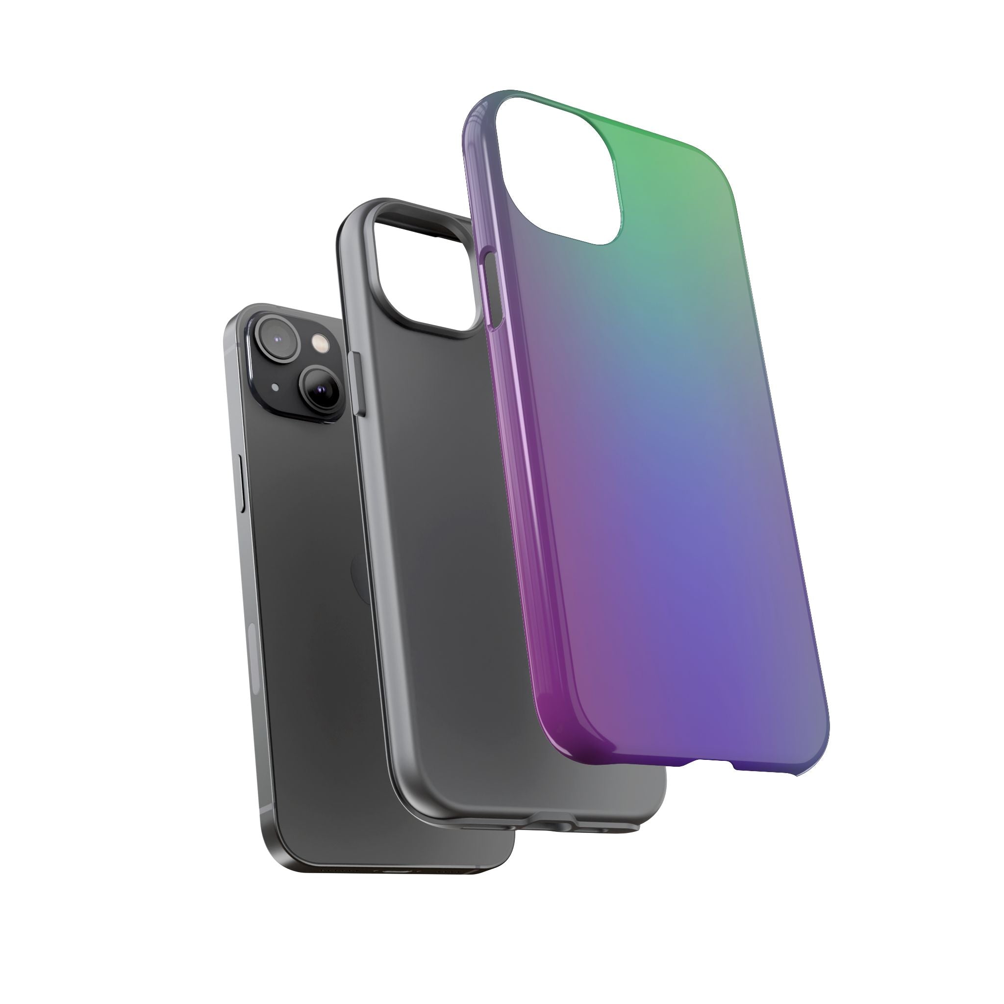 Gradient Phone Case, Durable Phone Protector, Trendy Cell Phone Accessory, Gift for Tech Lovers, Stylish Mobile Case